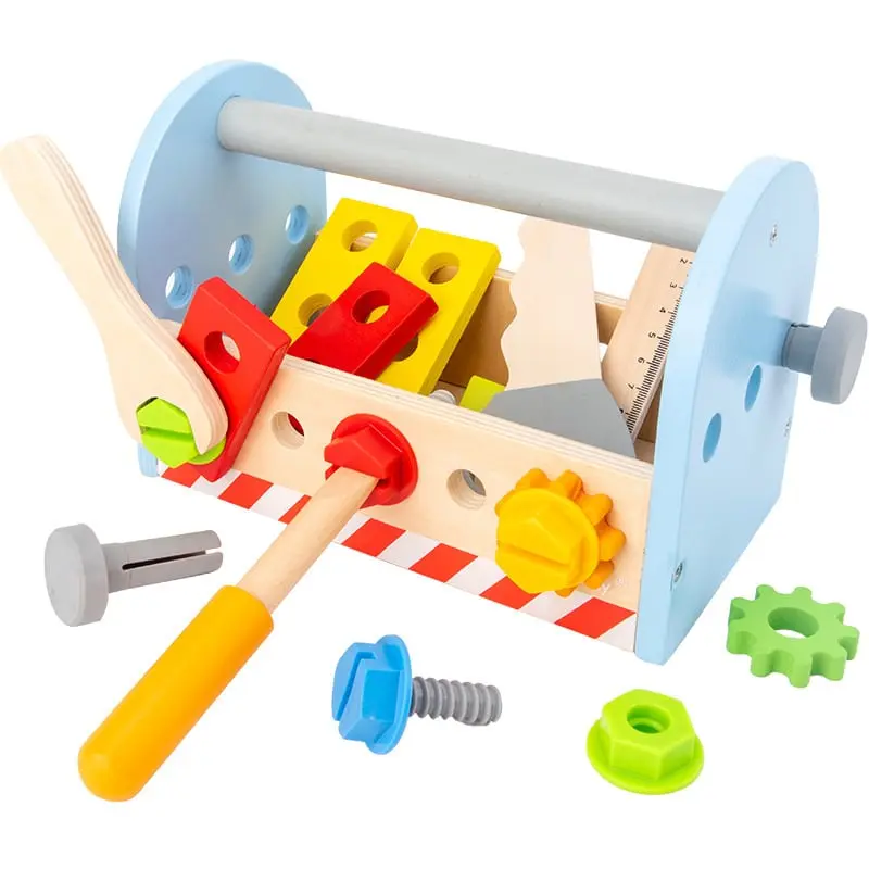 Montessori DIY wooden toolbox