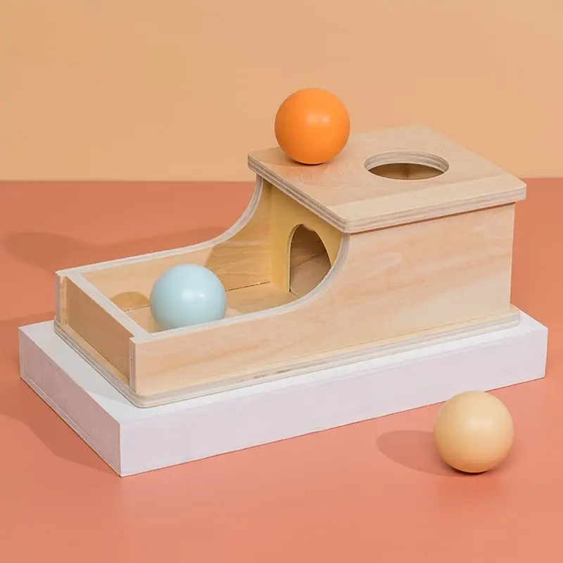 Montessori Object Permanence Box - Balls