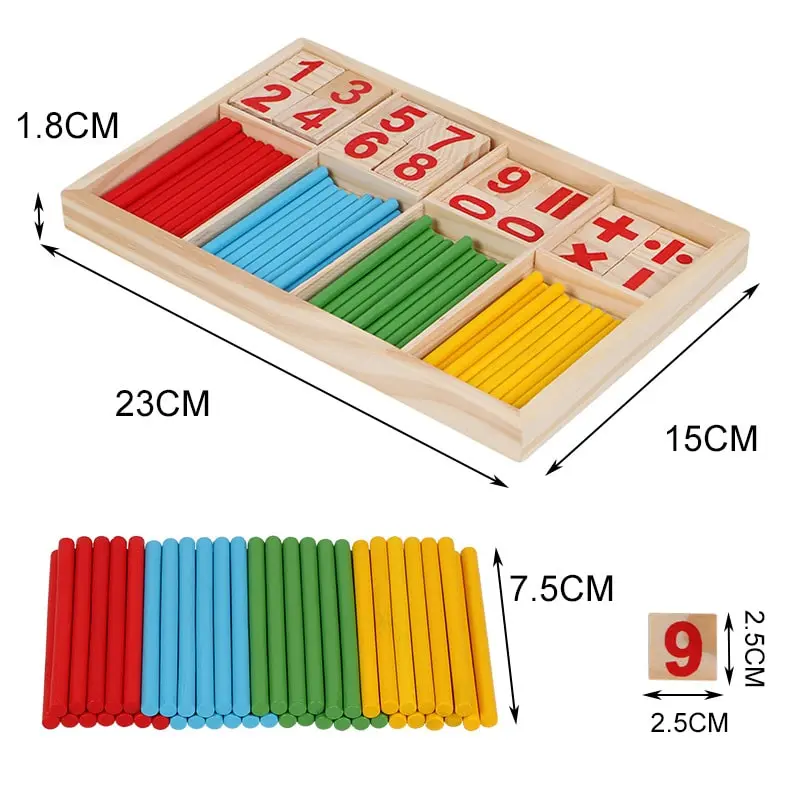 Mathematics learning sticks