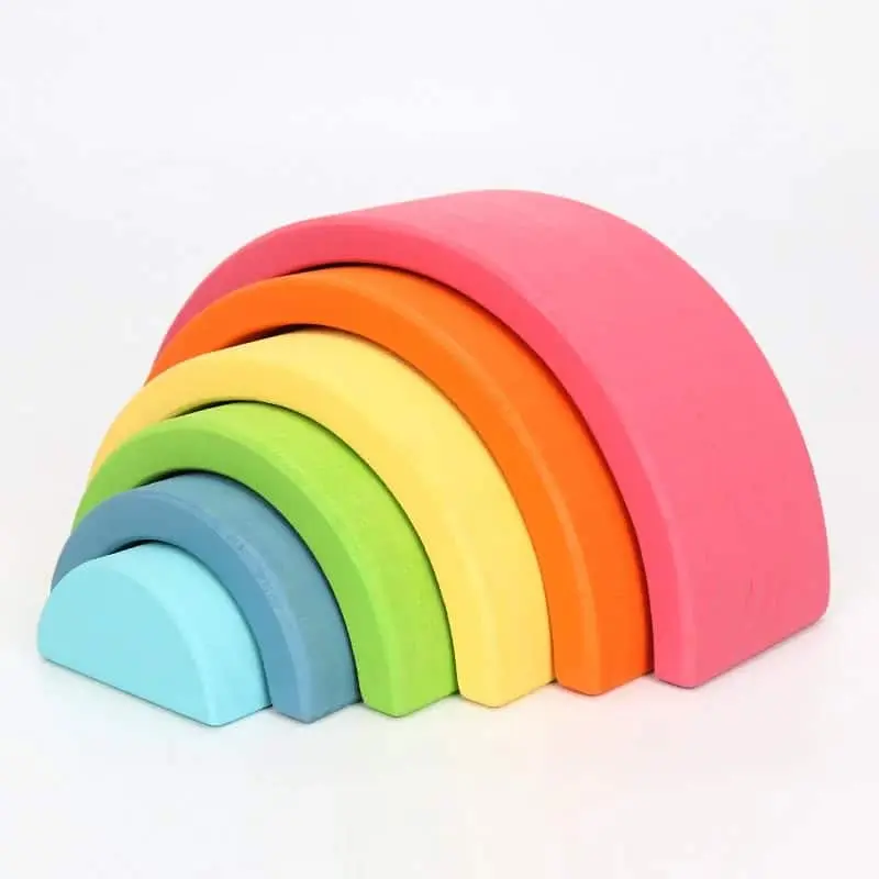 Montessori Wooden Rainbow