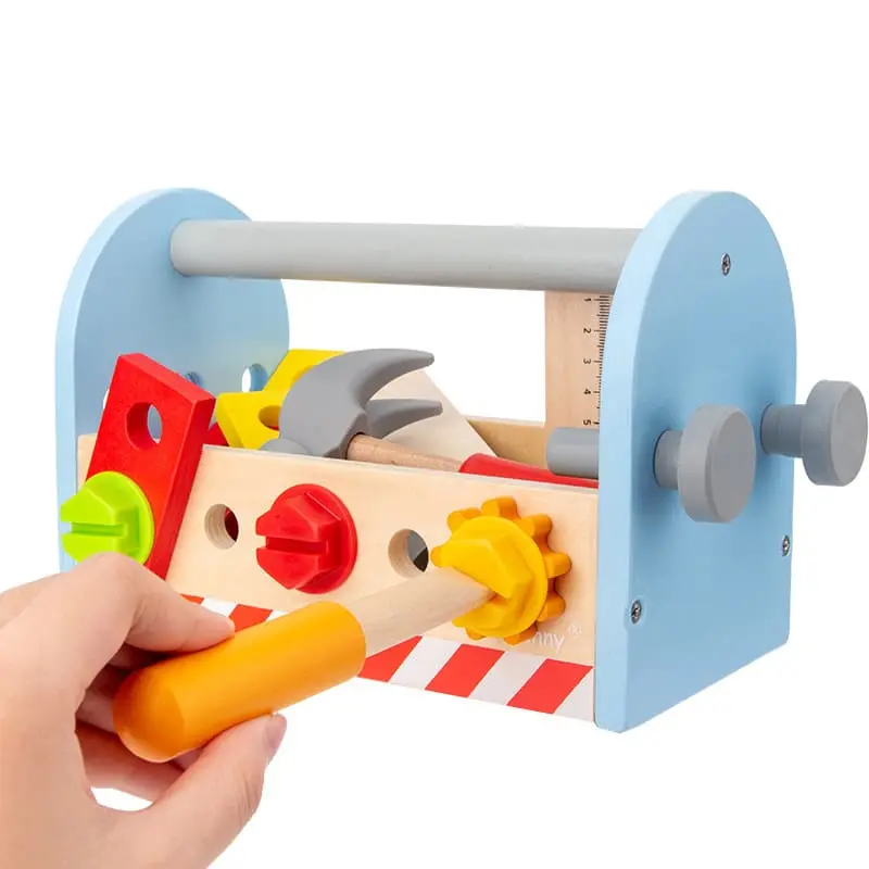 Montessori DIY wooden toolbox