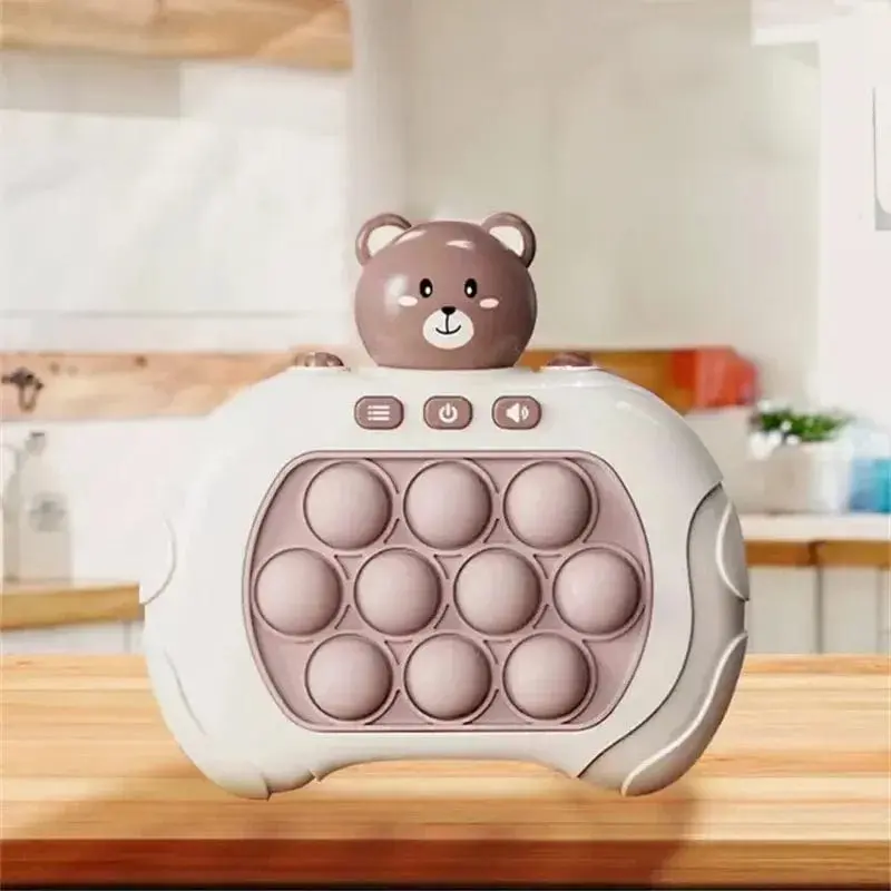 QuickPush - Reflex, speed, and memory toy for ages 3 and up