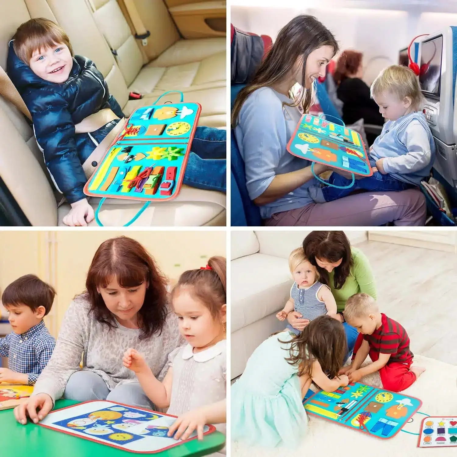 7-in-1 Montessori Busy Board