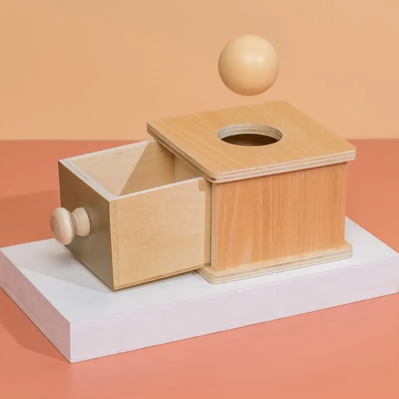 Montessori Object Permanence Box - Balls