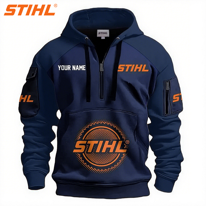 STIHL® 2025 nowa sportowa bluza z kapturem do noszenia w czasie wolnym, edycja limitowana