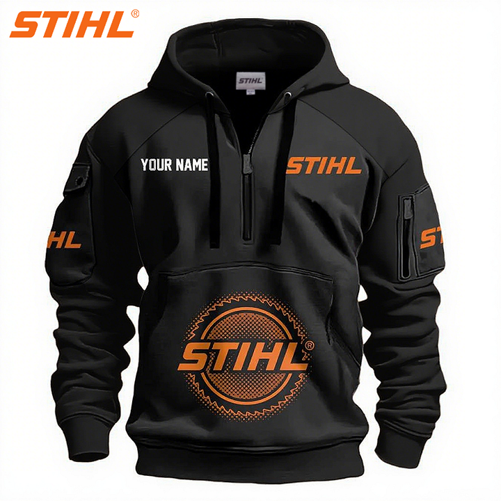 STIHL® 2025 nowa sportowa bluza z kapturem do noszenia w czasie wolnym, edycja limitowana