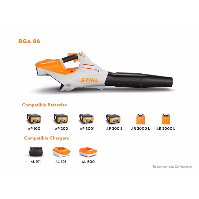 STIHL BGA 86 Battery Blowers