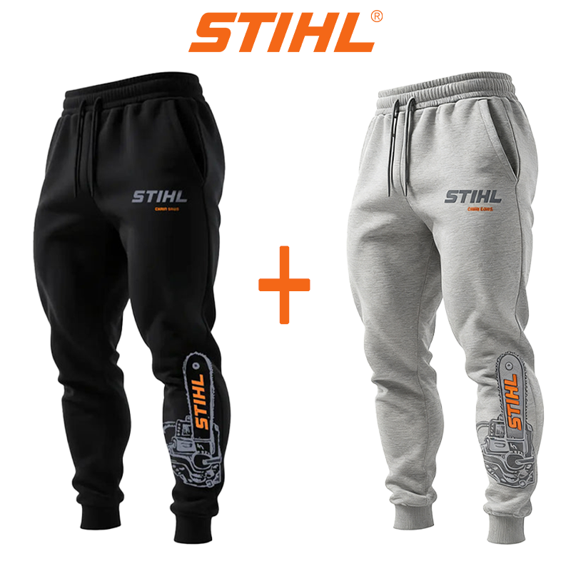 STIHL® | Pantaloni de lucru respirabili pentru bărbați (pachet de 2)
