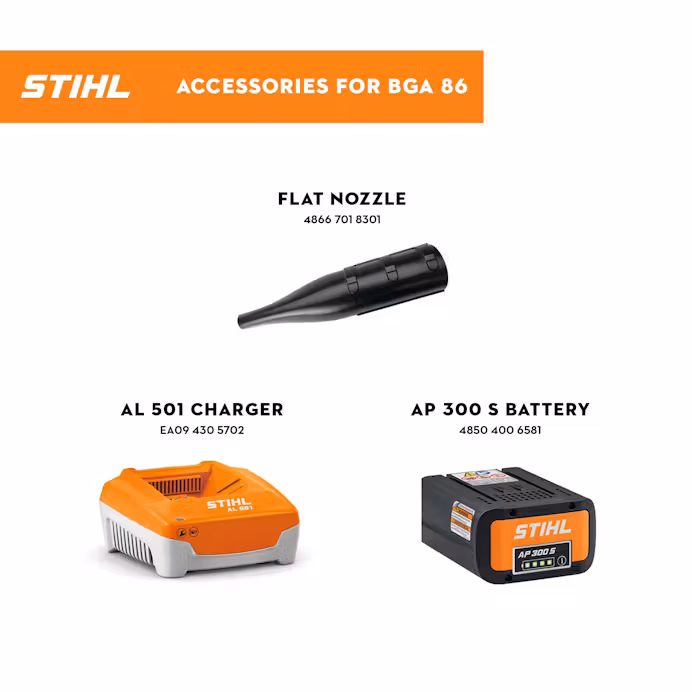 STIHL BGA 86 Battery Blowers
