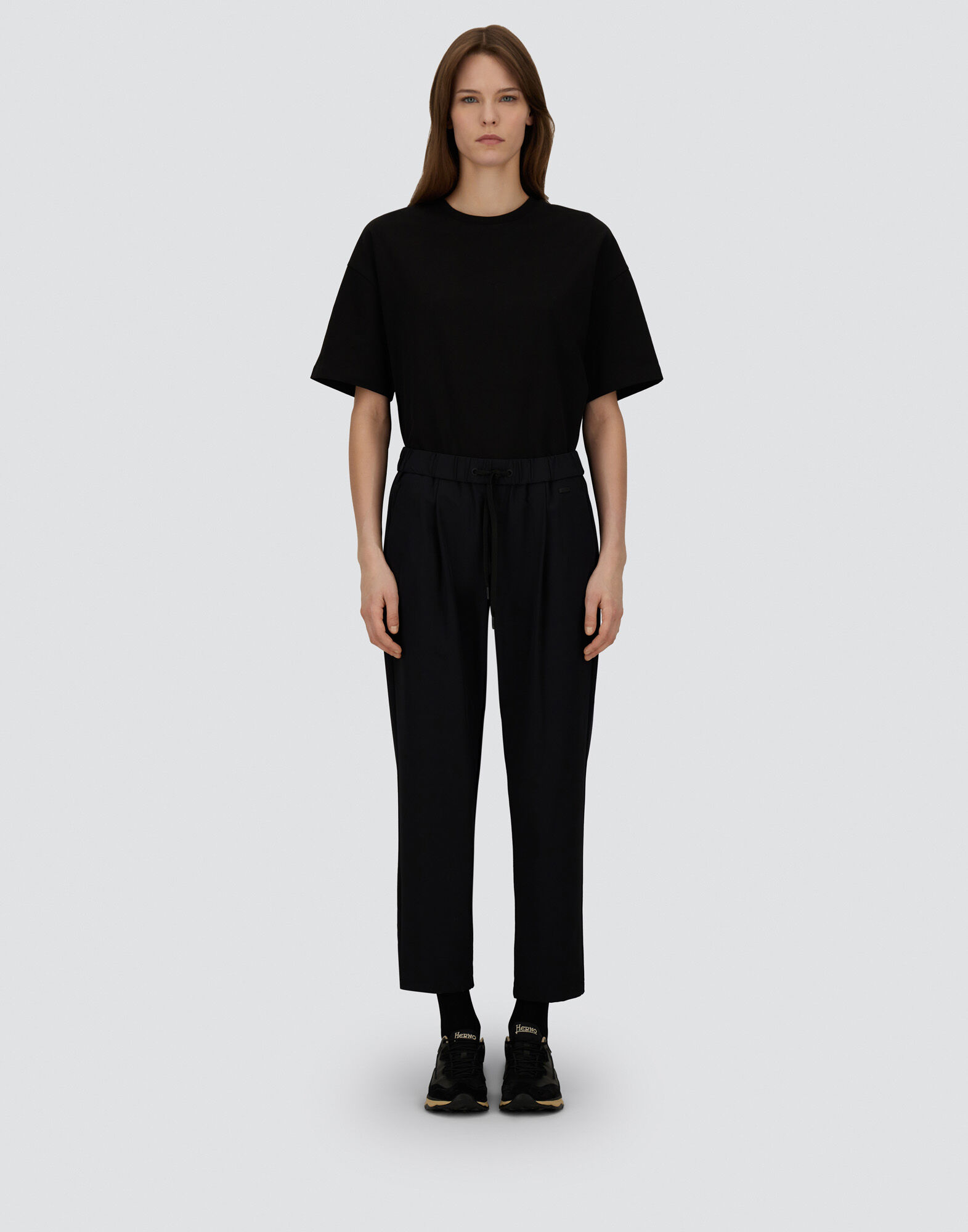 LIGHT COMFORT STRETCH WOVEN TROUSERS