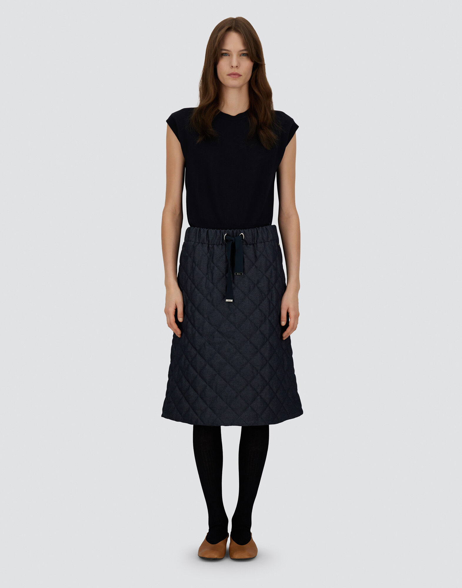 VEST IN BASIC MERINO WOOL