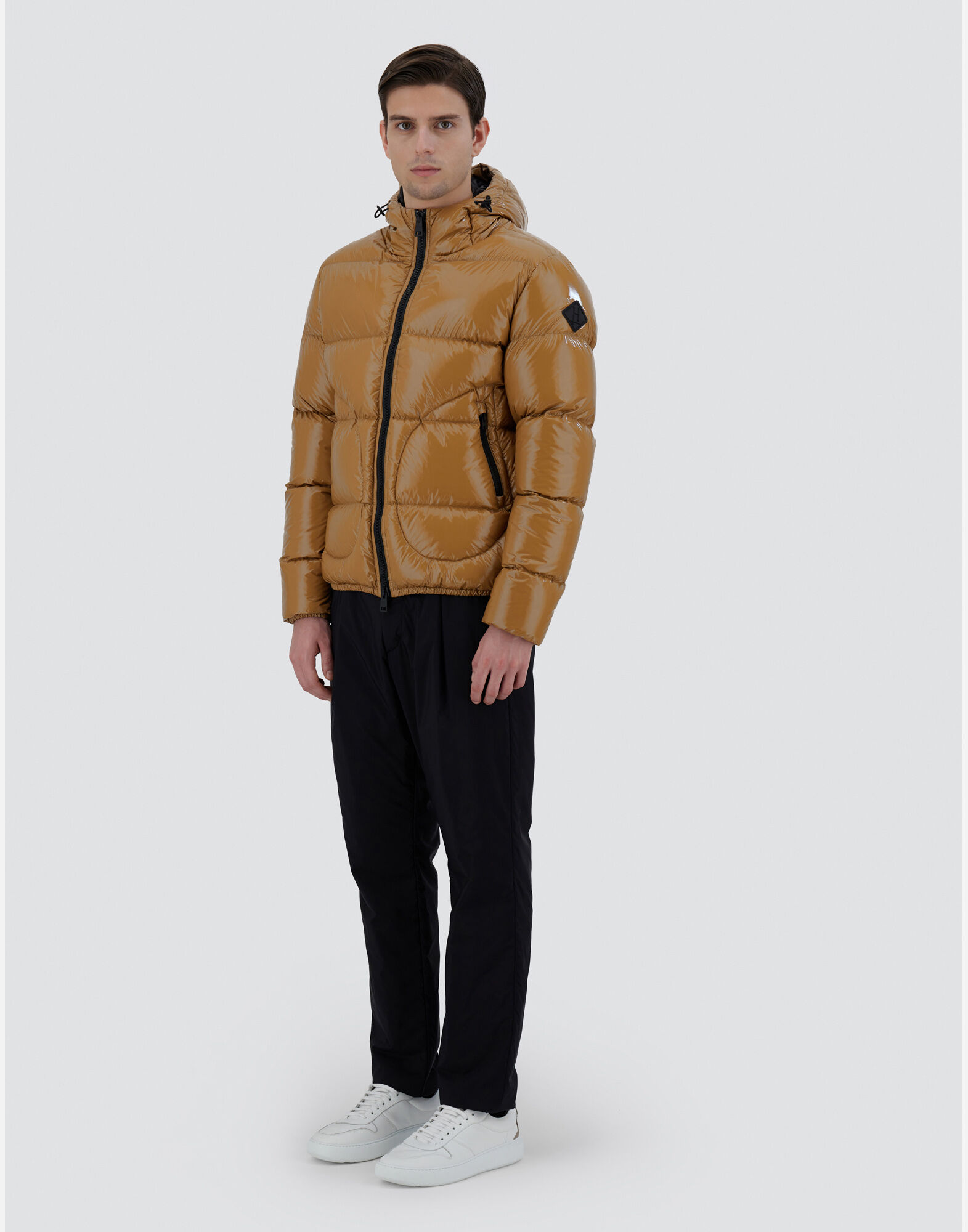 BOMBER JACKET IN GLOSS