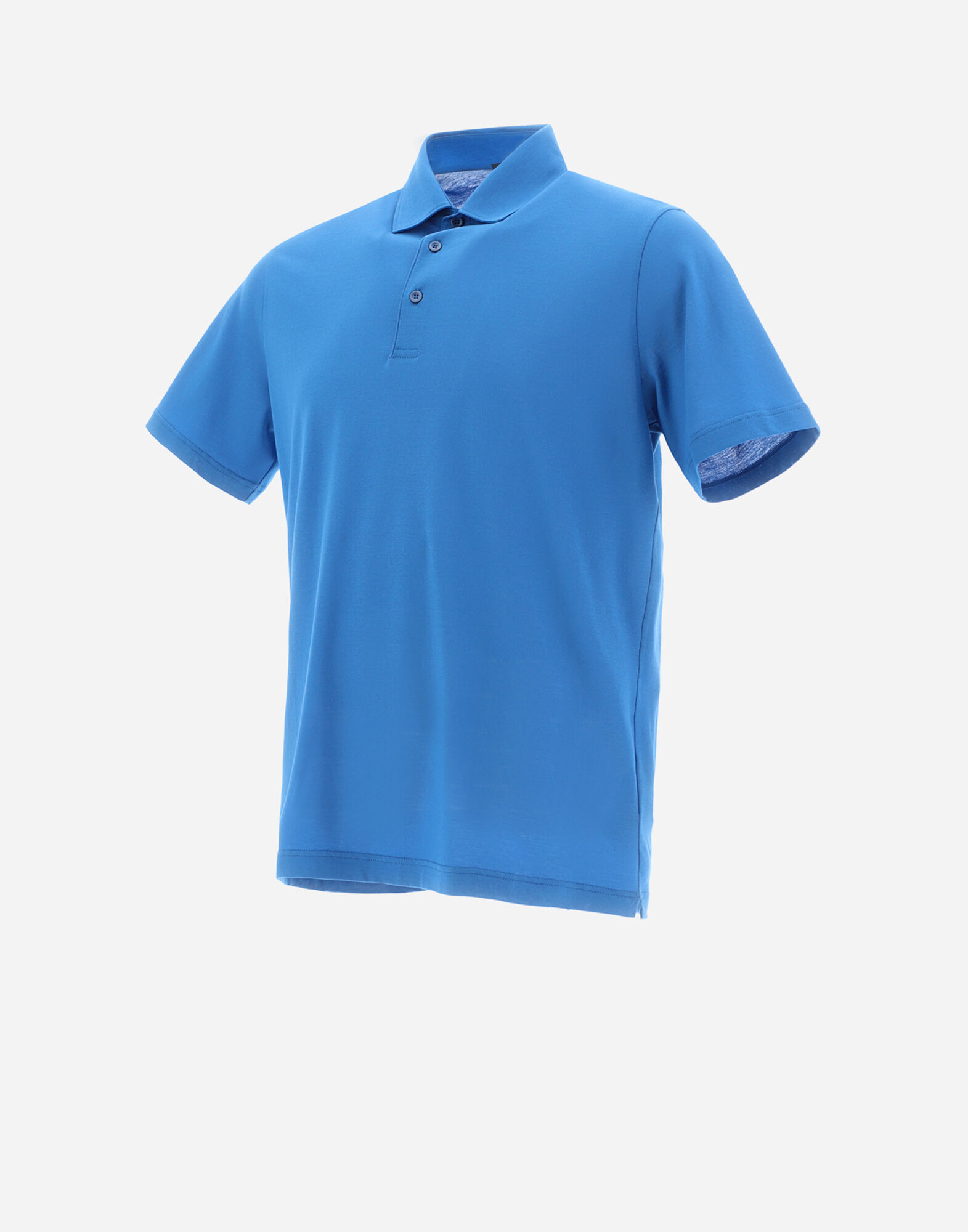 JERSEY CREPE POLO SHIRT