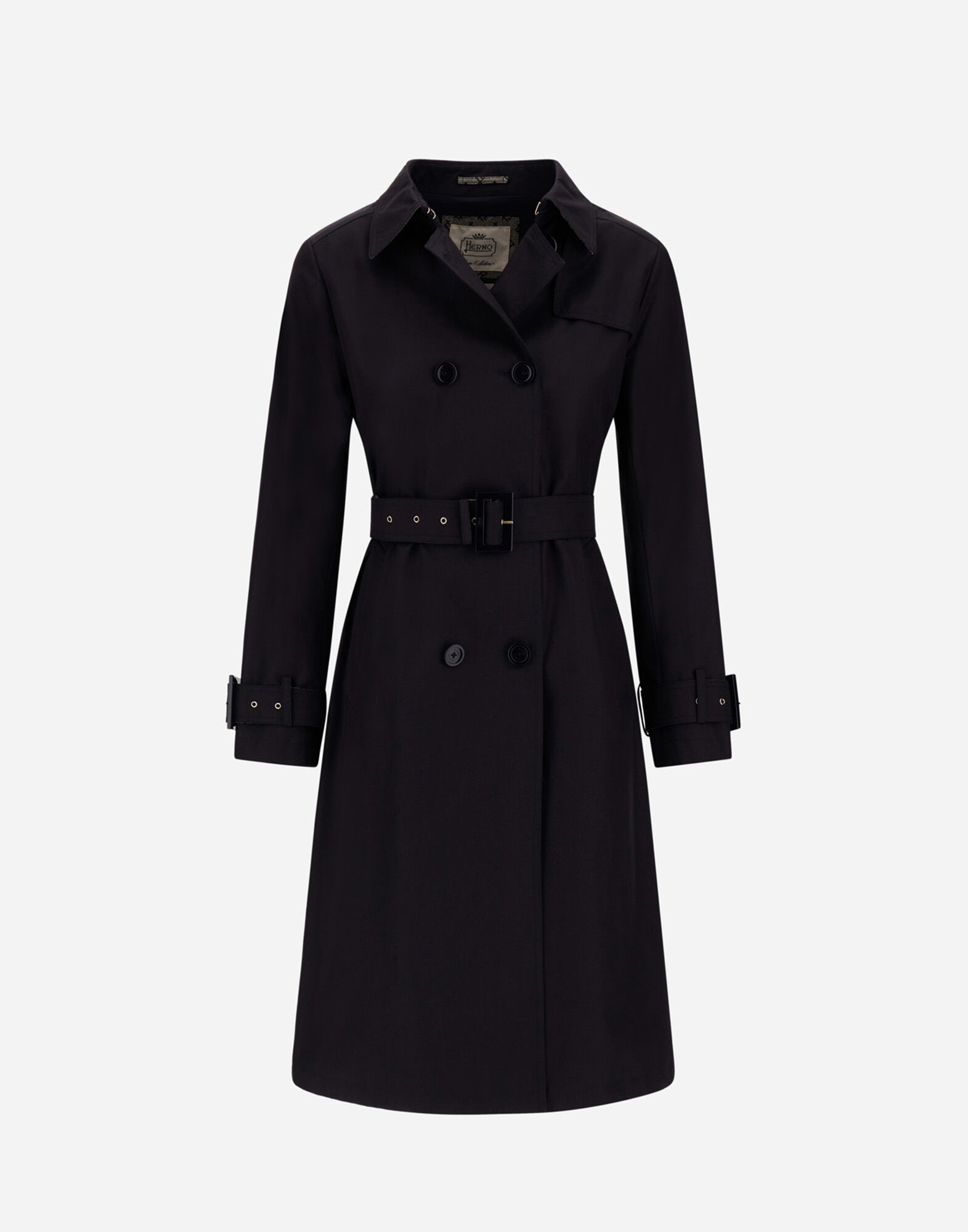 TRENCH COAT IN DELON AND MONOGRAM LUREX