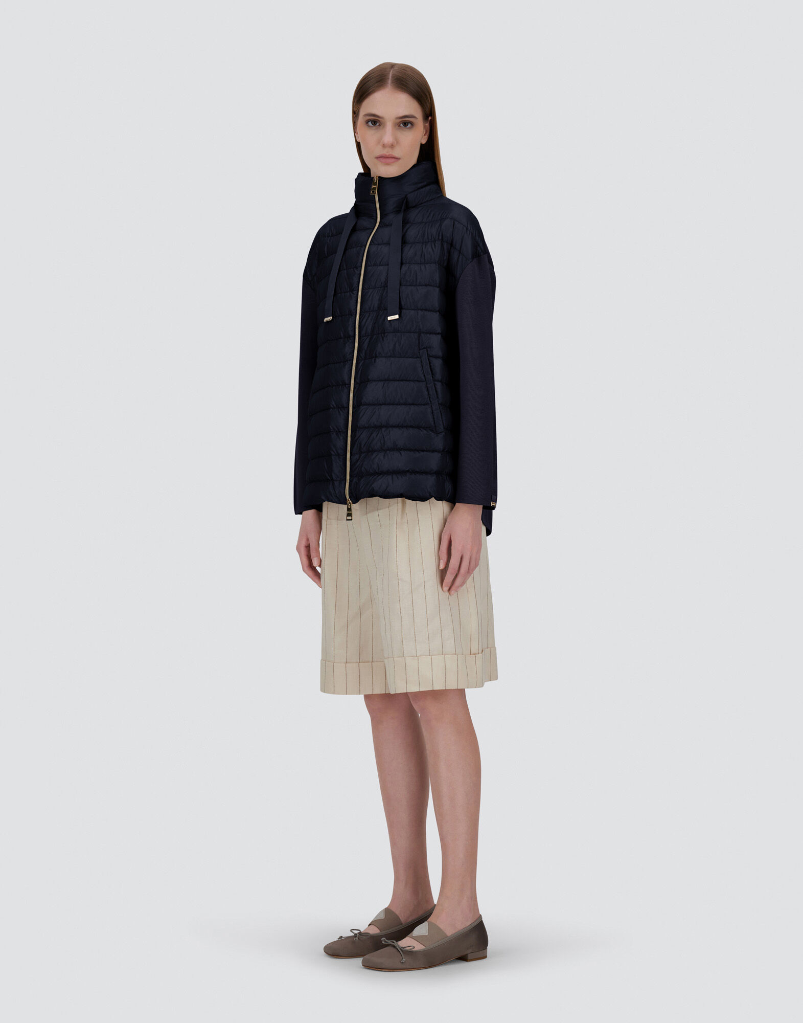 JACKET IN ETERNAL COTTON AND NYLON ULTRALIGHT