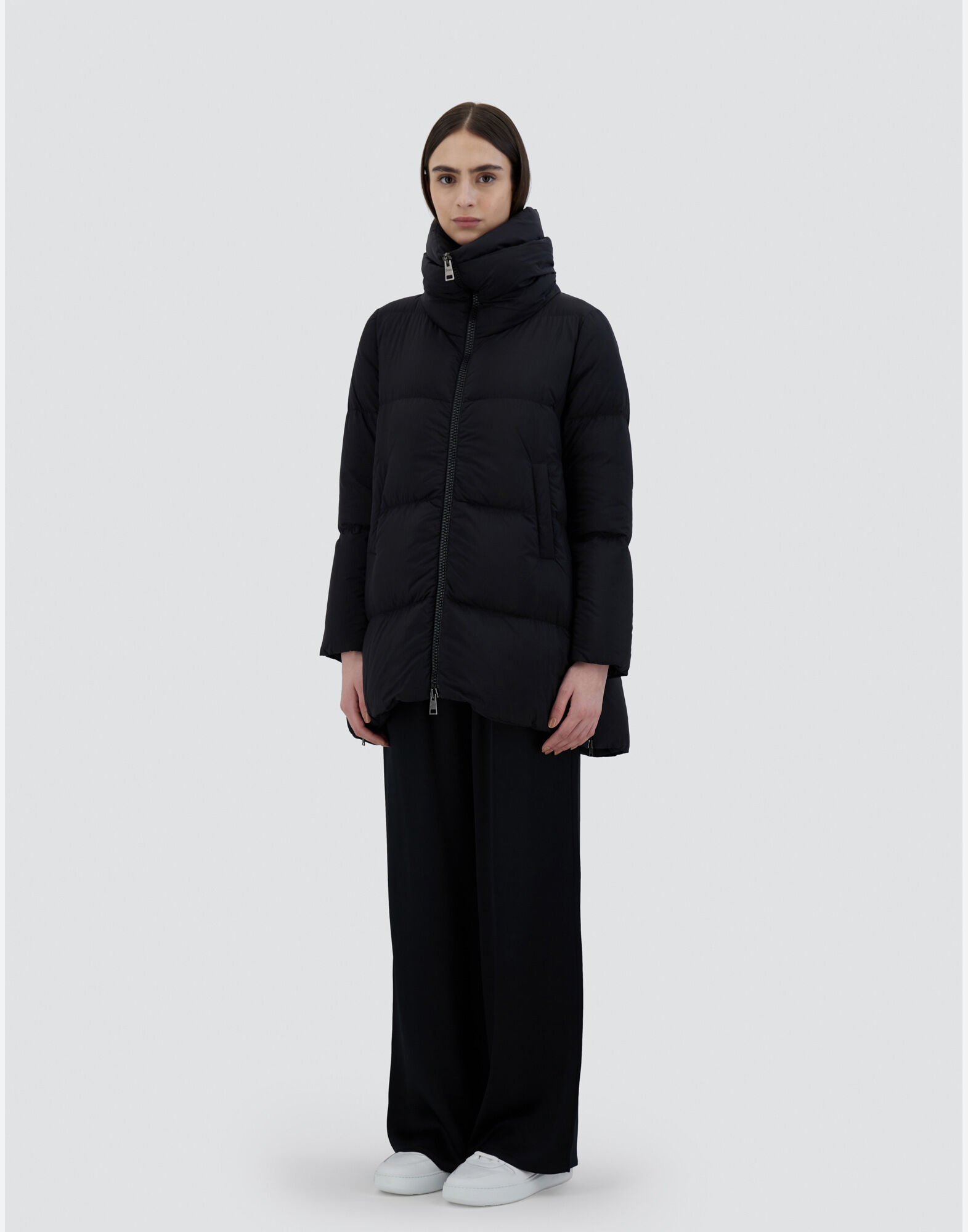 A-SHAPE JACKET IN ECOAGE