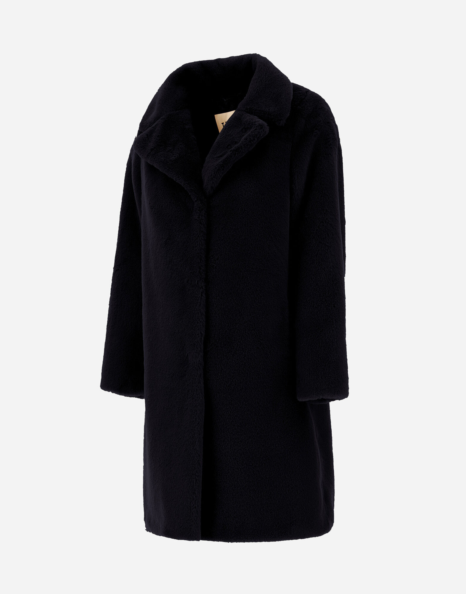 COAT IN SOFT ALTERNATIVE FUR