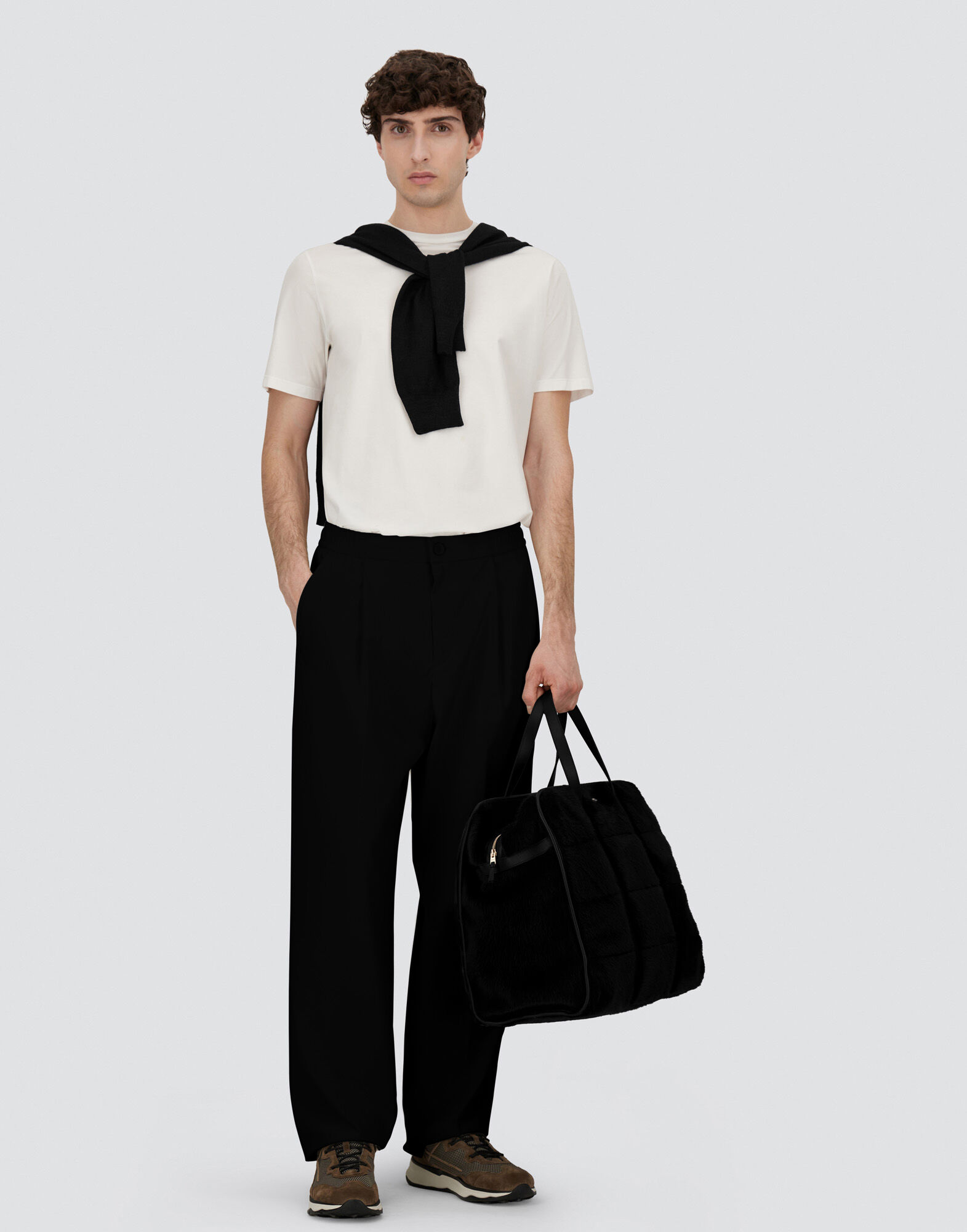 COTTON FEEL TROUSERS