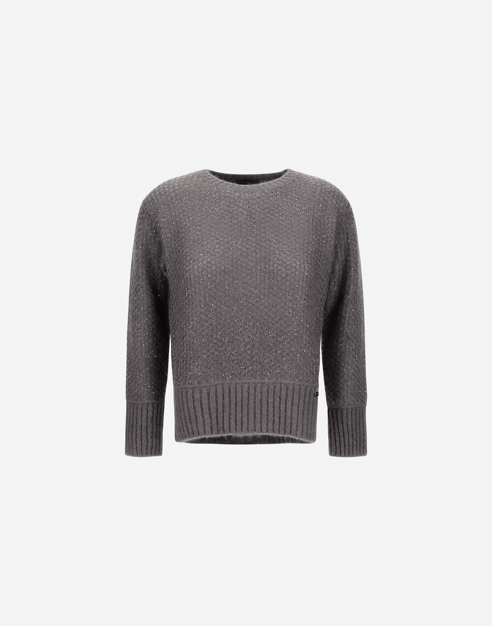 RESORT SWEATER IN SHINY ALPACA WOOL