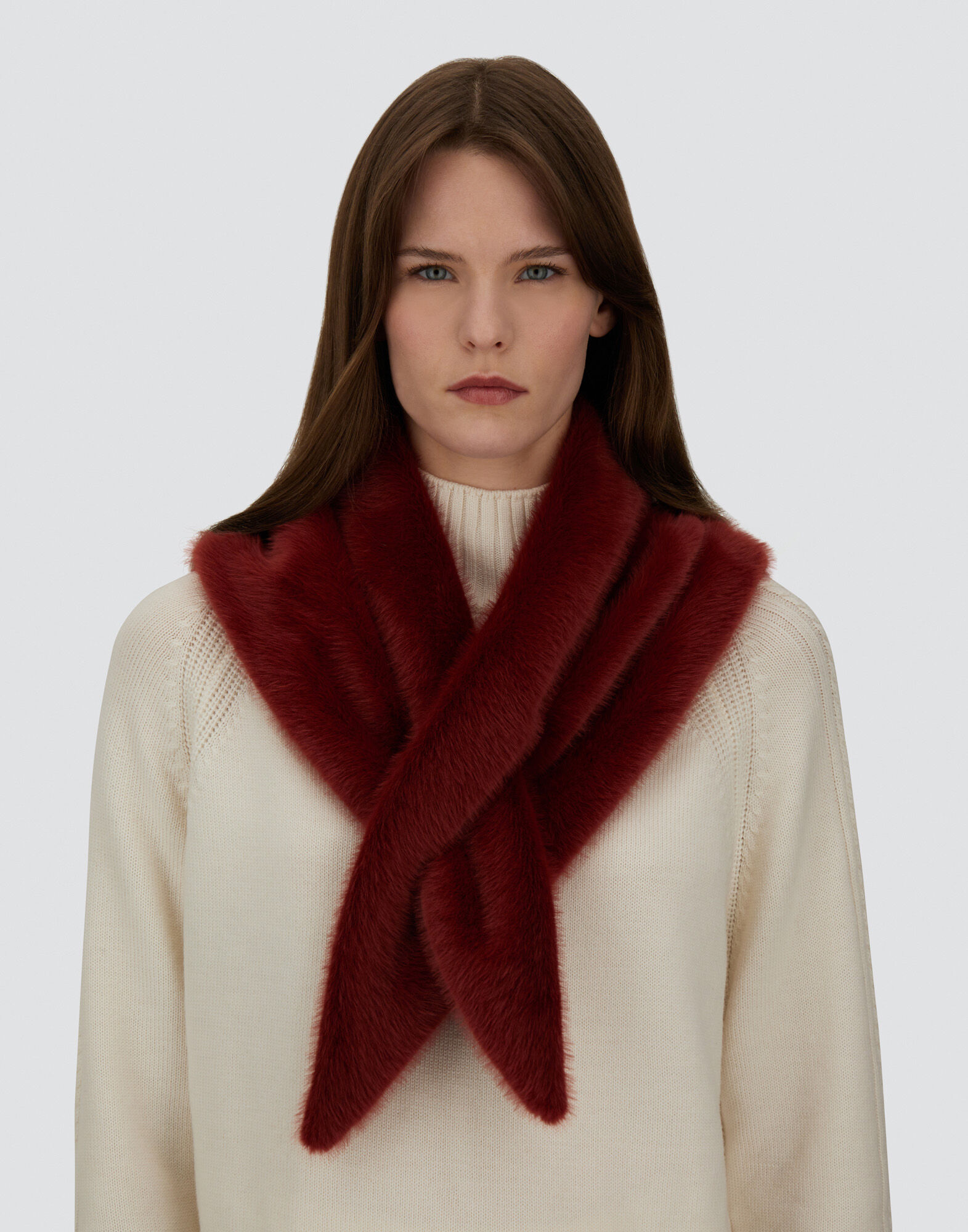 SCARF IN LADY ALTERNATIVE FUR