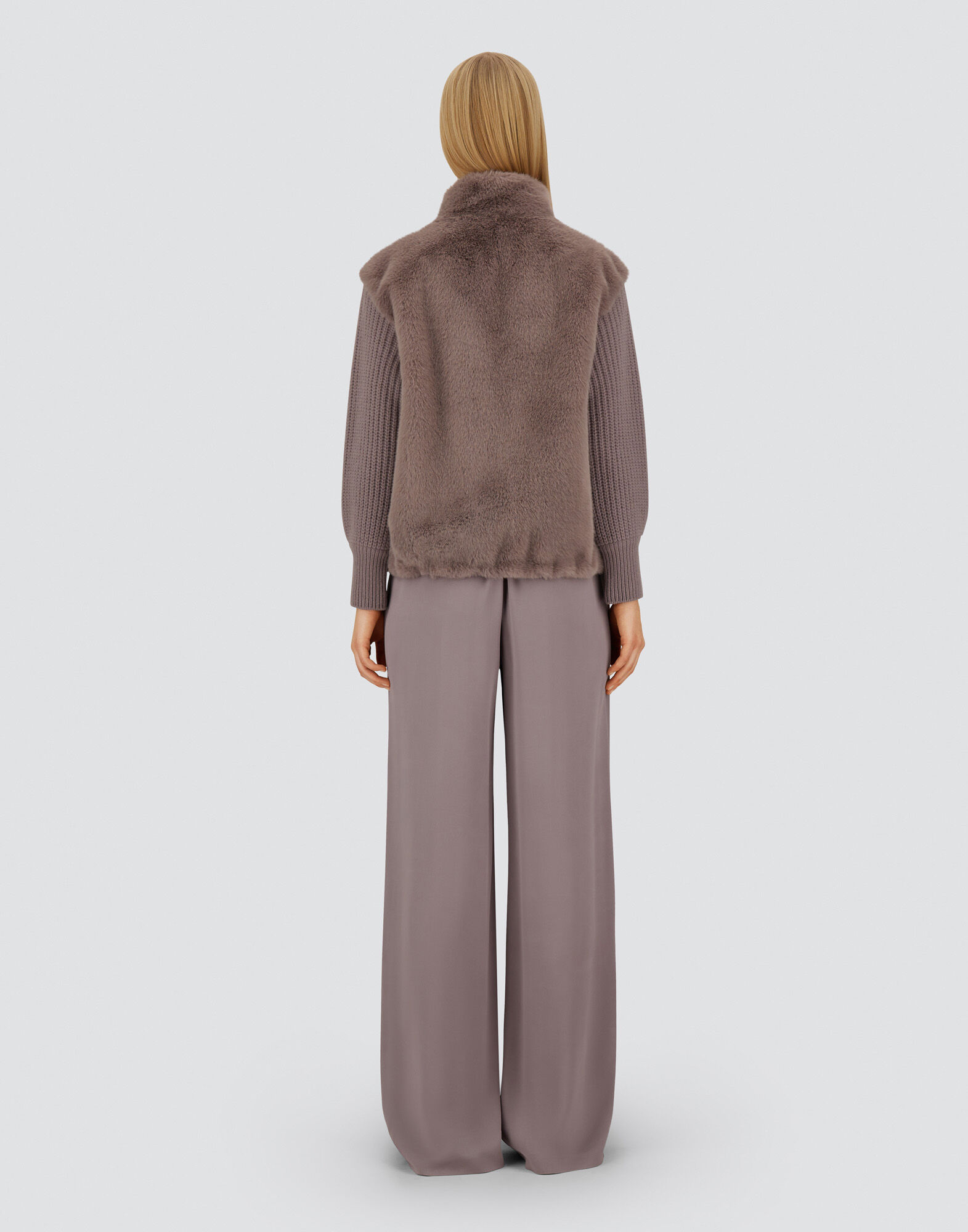 RESORT JACKET IN FAUX MINK FUR