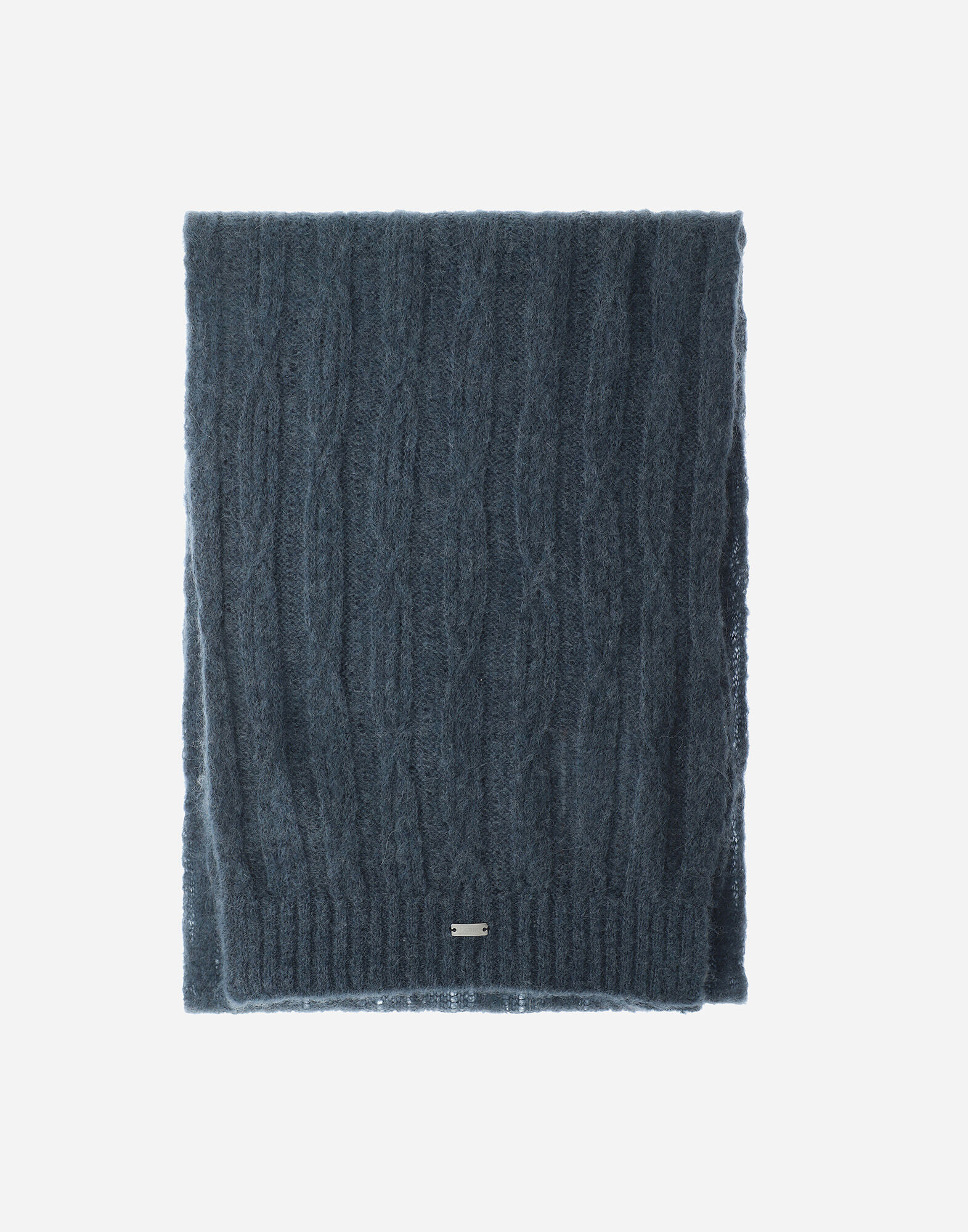 RESORT SCARF IN CABLE KNIT ALPACA WOOL