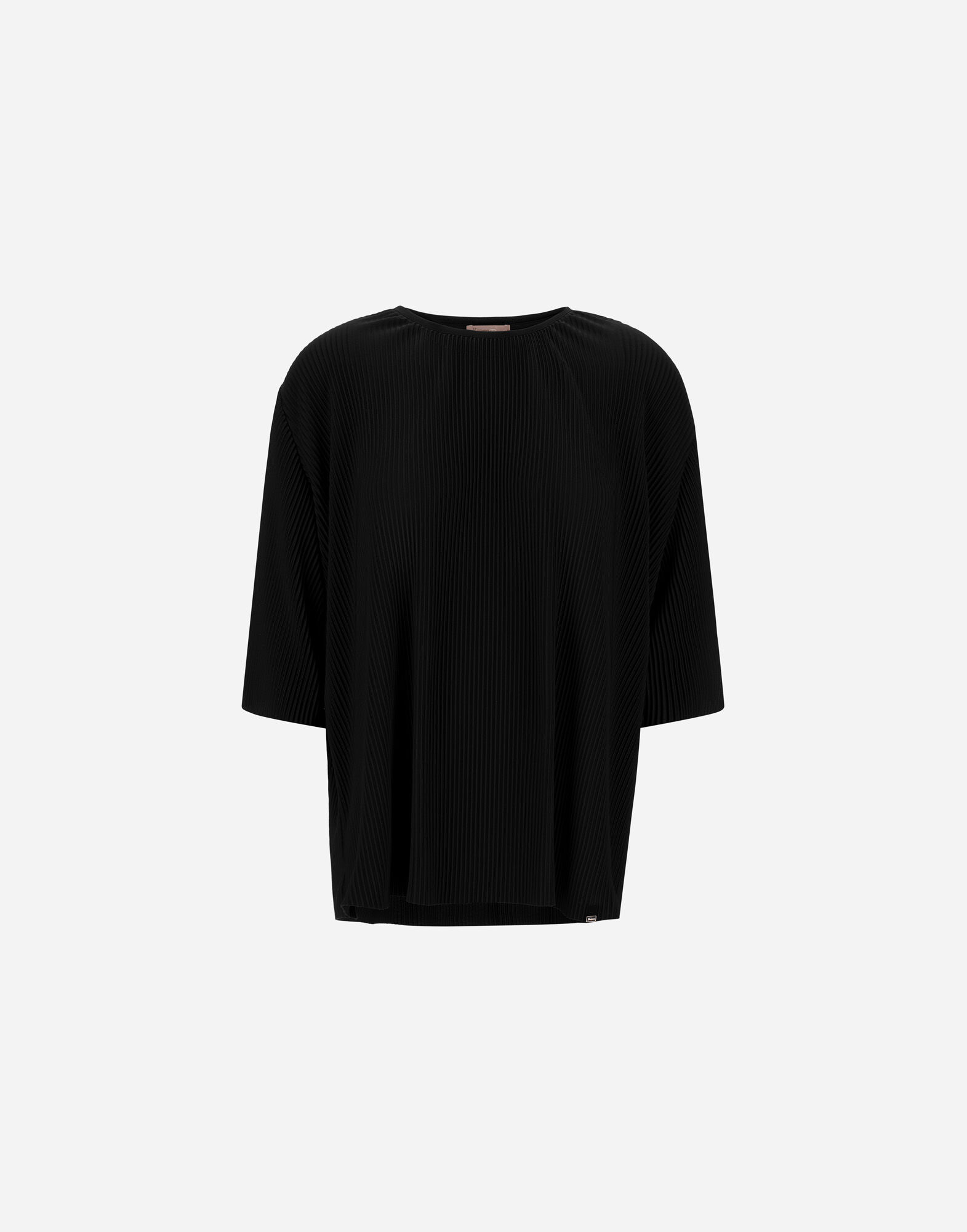 RESORT T-SHIRT IN PLEATED JERSEY