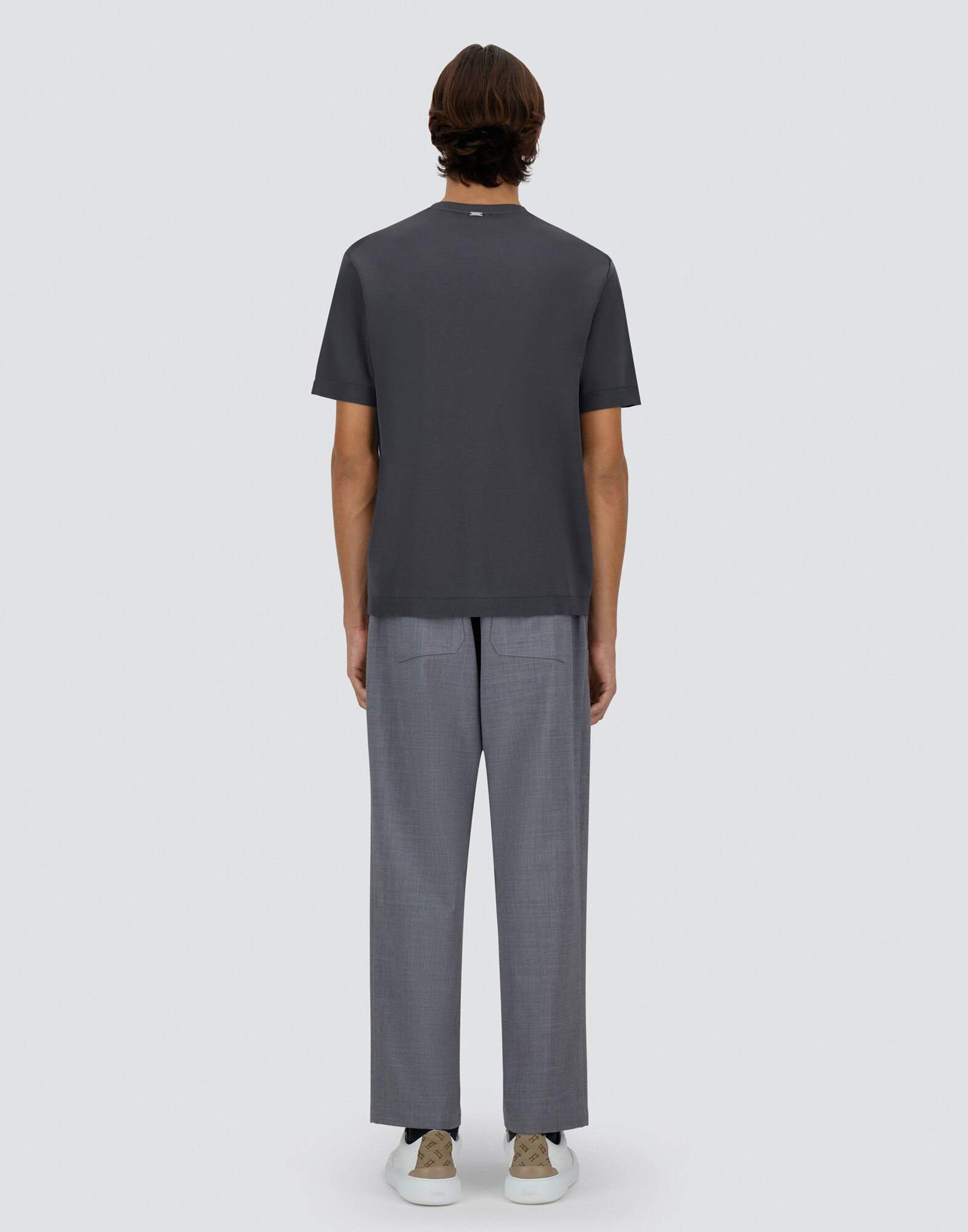 JERSEY KNIT EFFECT T-SHIRT