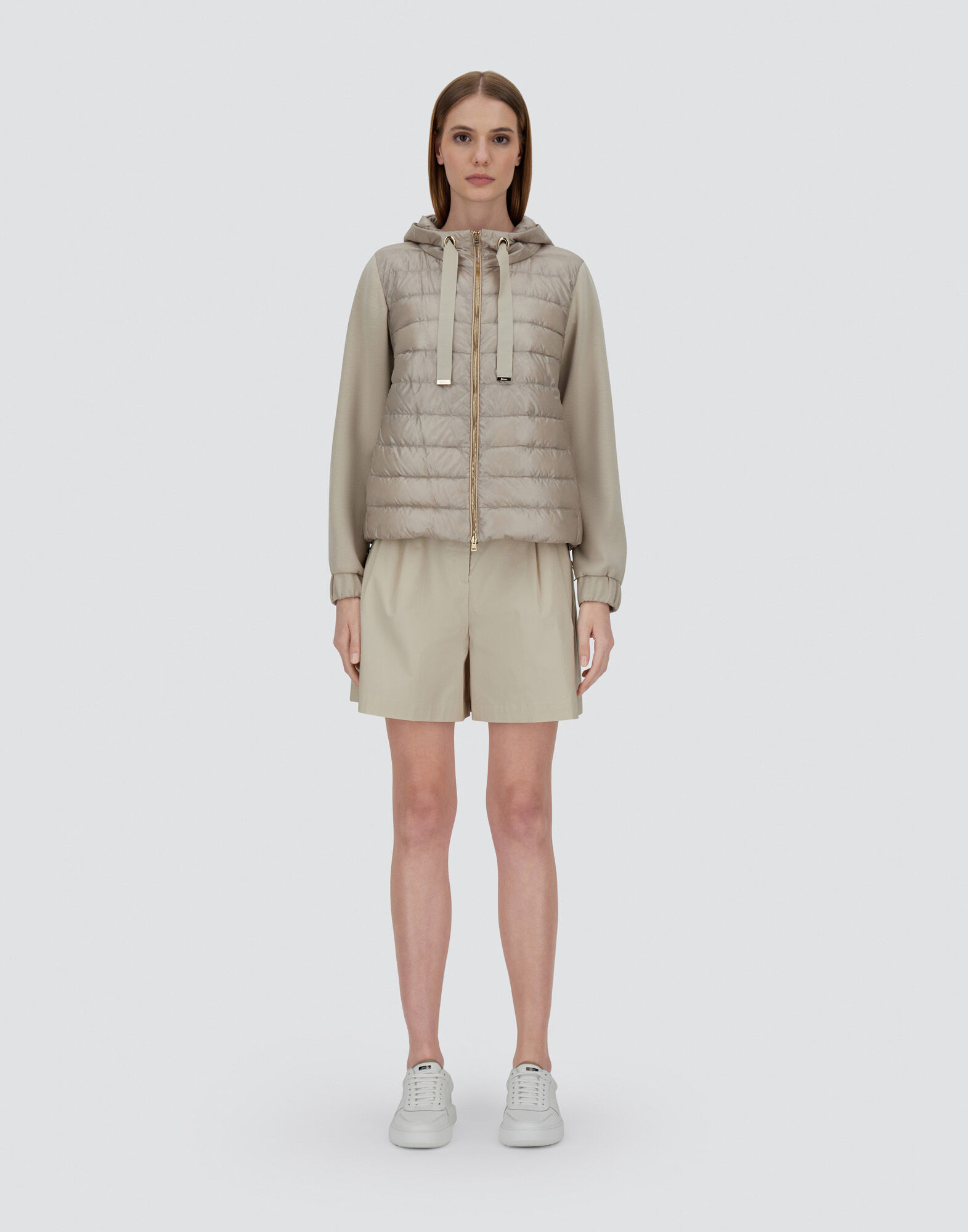 JACKET IN YOGA AND NYLON ULTRALIGHT