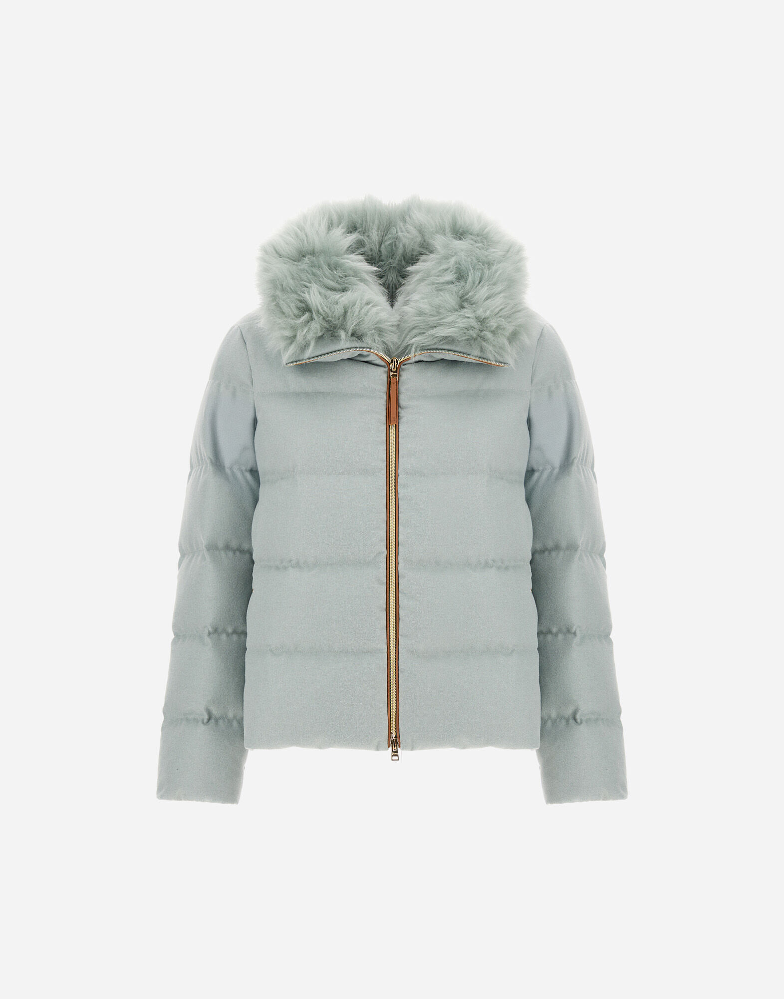 JACKET IN CASHMERE, SILK AND MONOGRAM