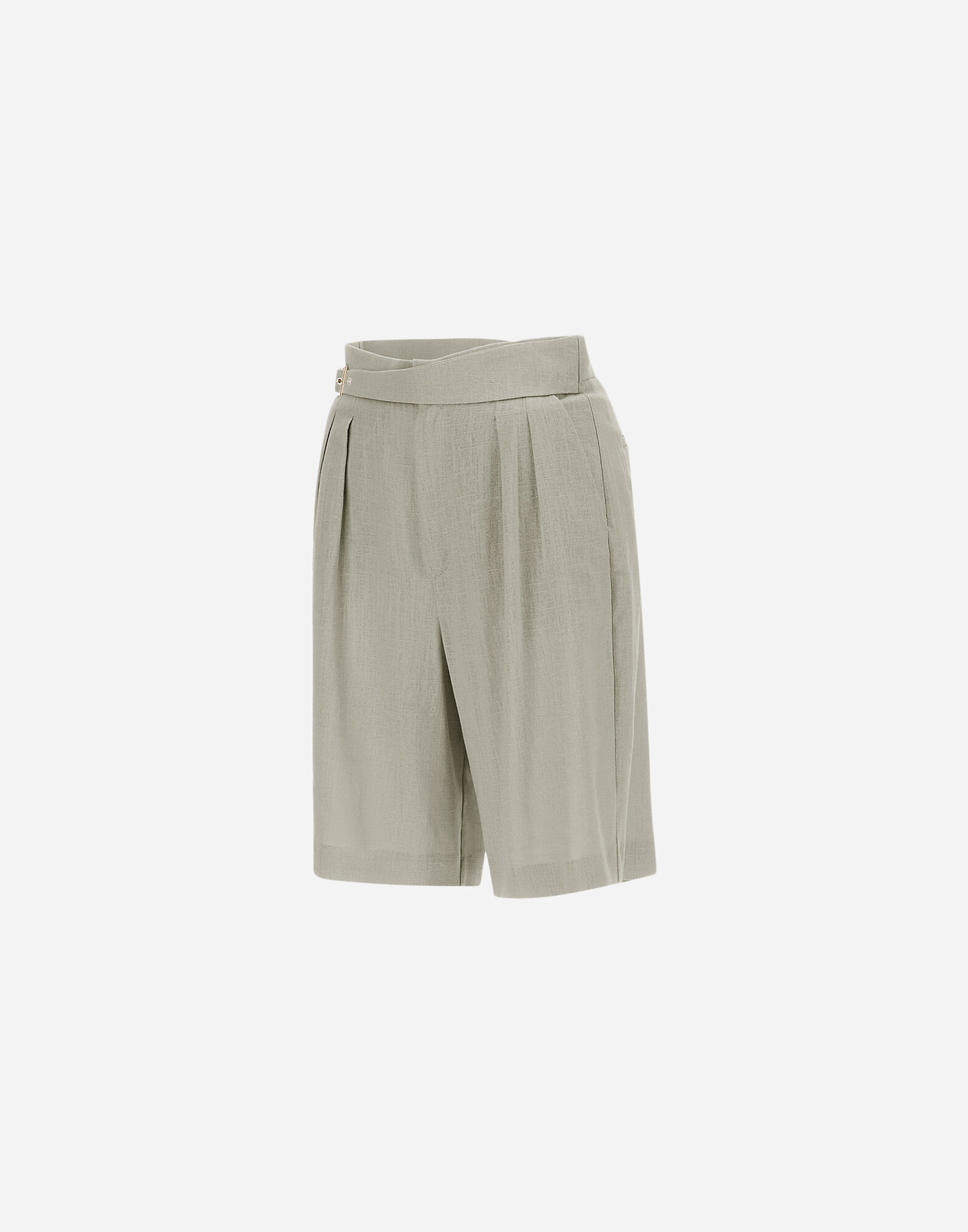 LINEN-BLEND SHORTS