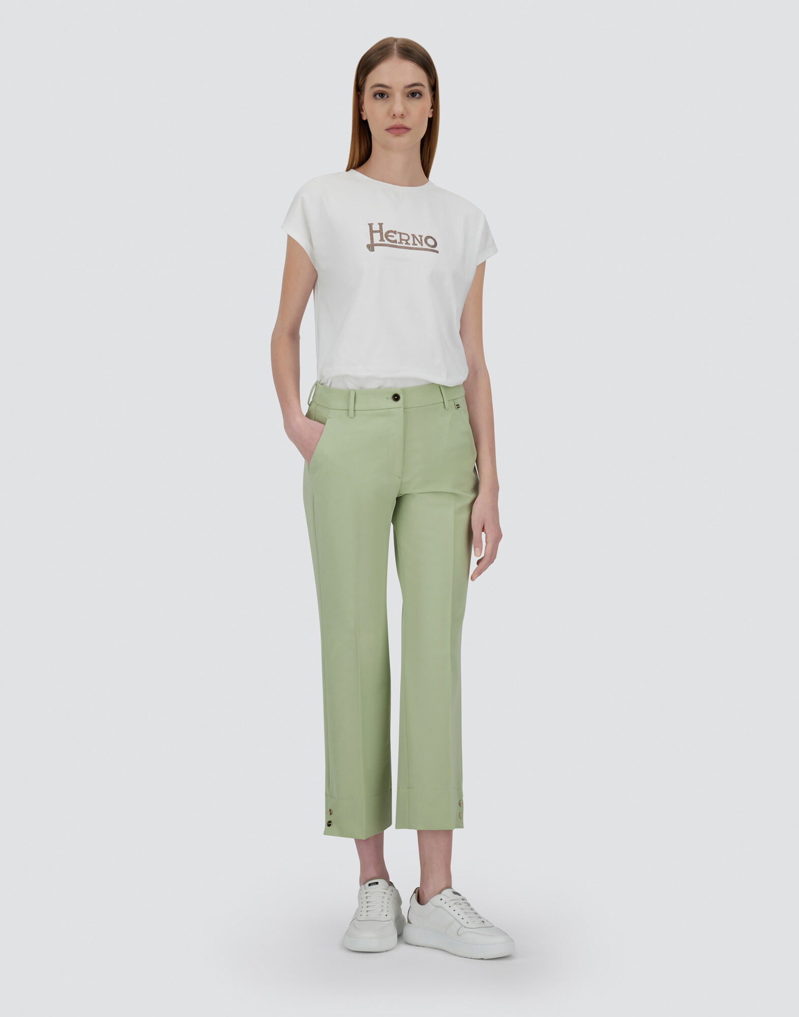 TROUSERS IN VISCOSE EFFECT