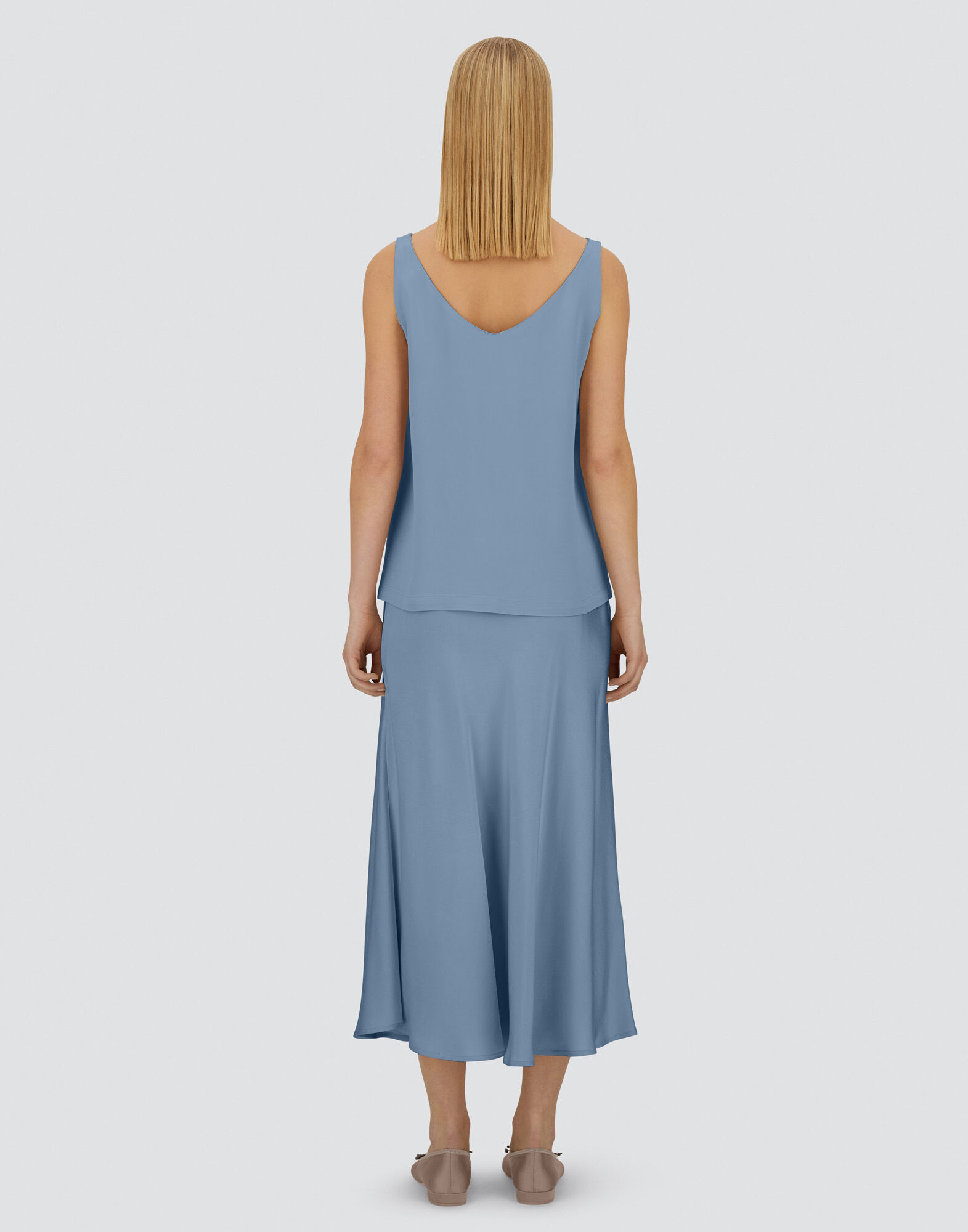 RESORT TOP IN ENVERS SATIN