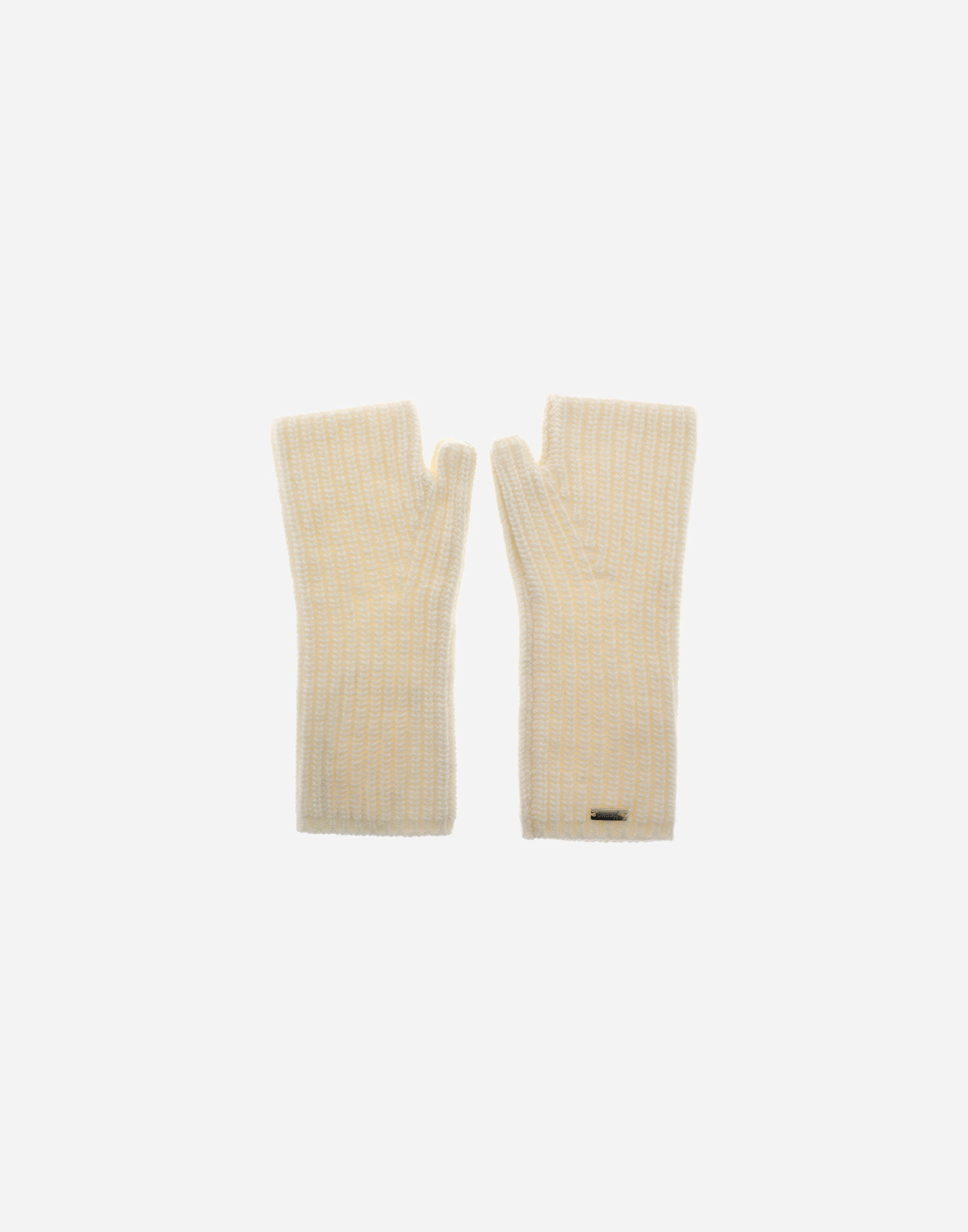 GLOVES IN COB STITCH CARDED WOOL
