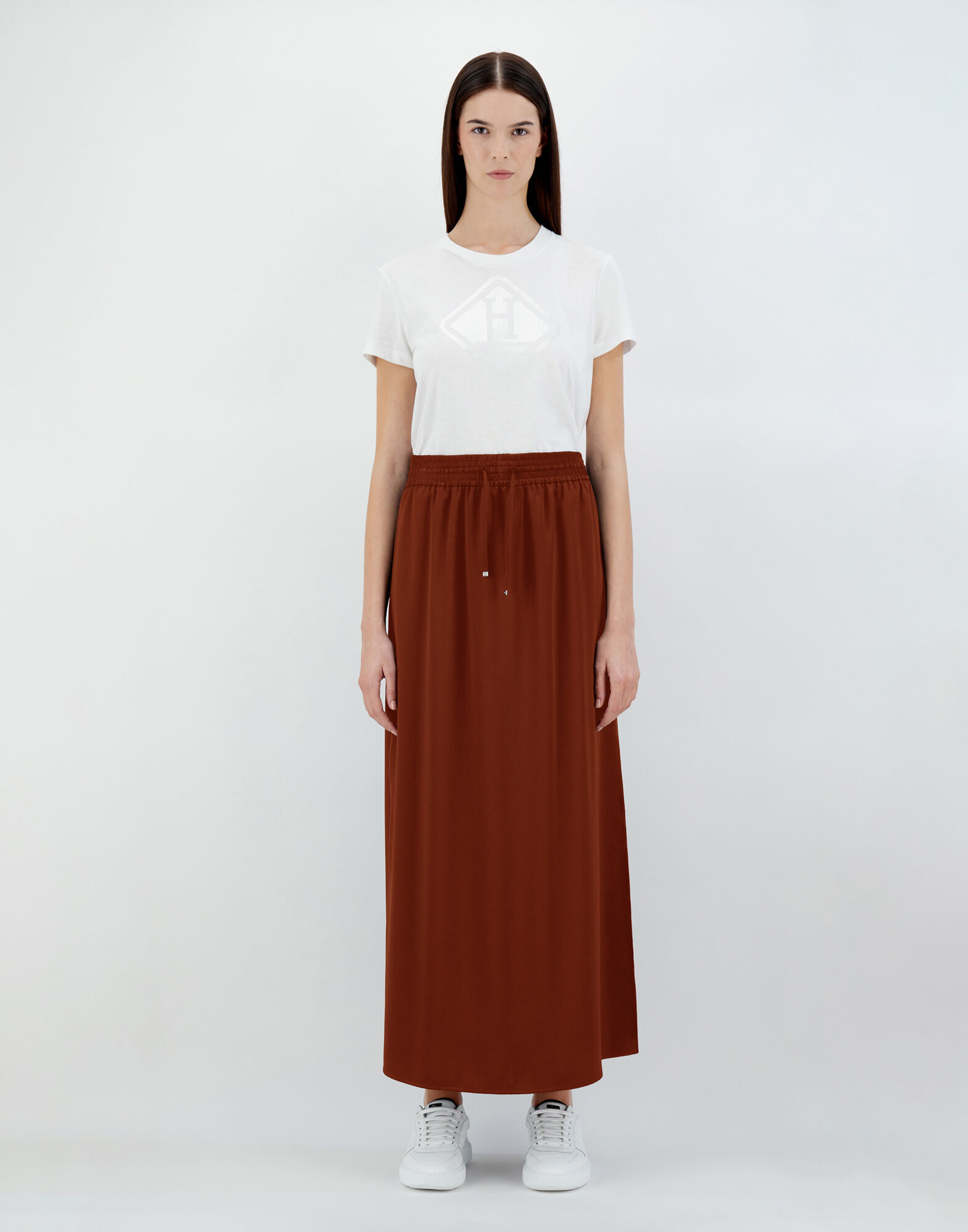 SATIN SKIRT