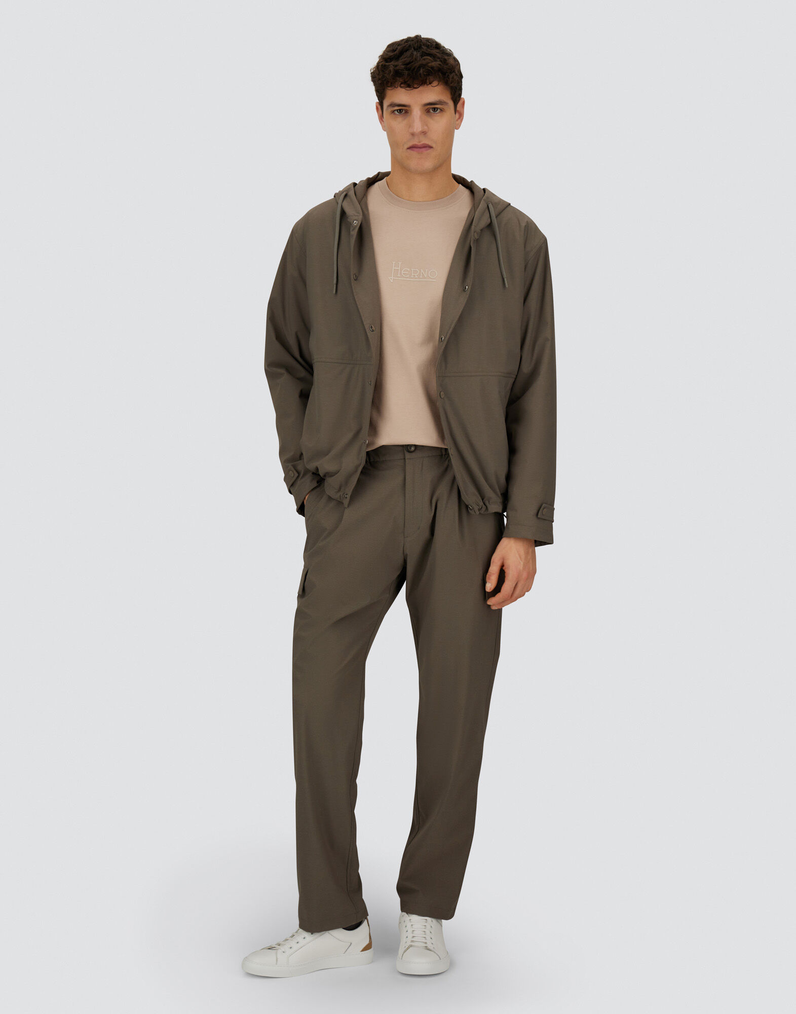 RESORT JACKET IN NYLON COMFORT STRETCH