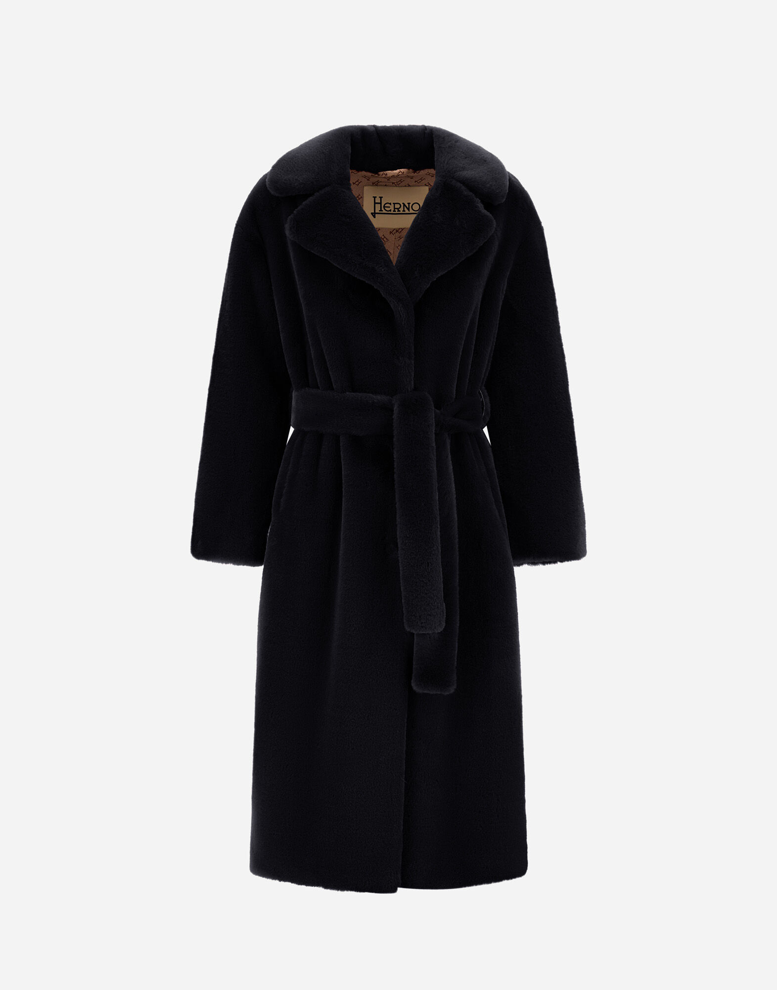 COAT IN SOFT ALTERNATIVE FUR