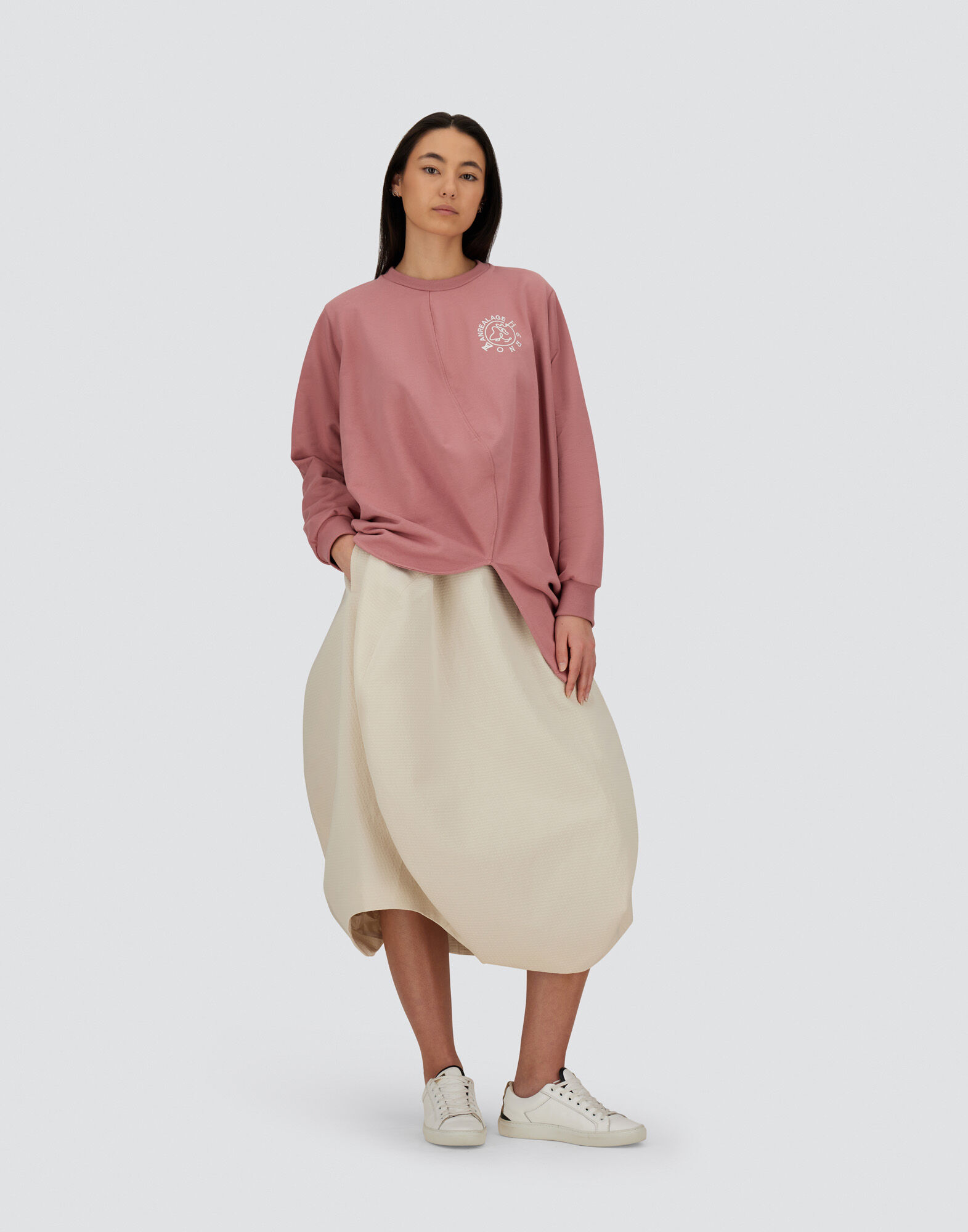 GOTS COTTON GLOBE SWEATSHIRT
