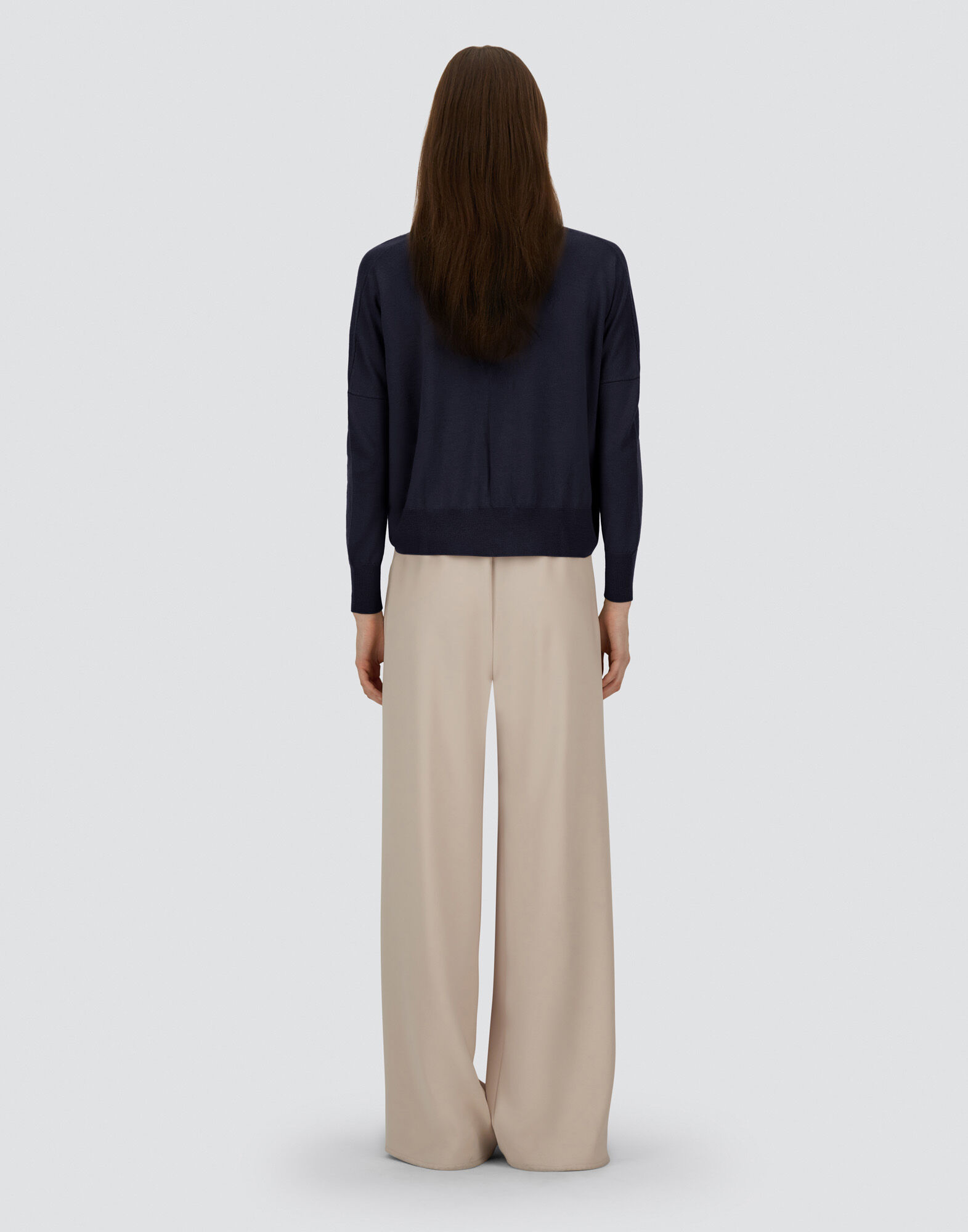 CARDIGAN IN BASIC MERINO WOOL
