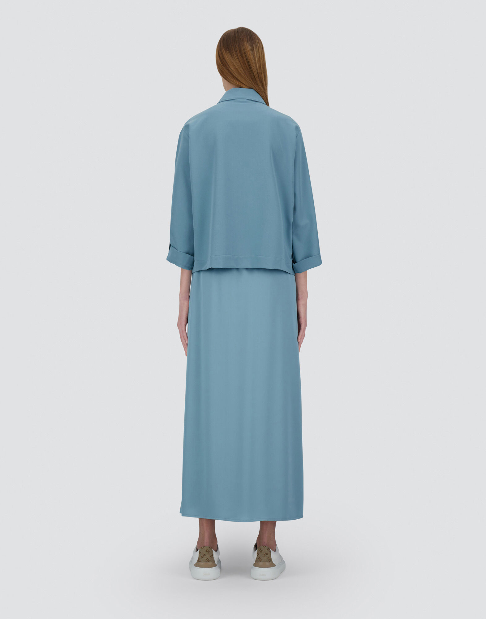 VISCOSE-EFFECT SHACKET