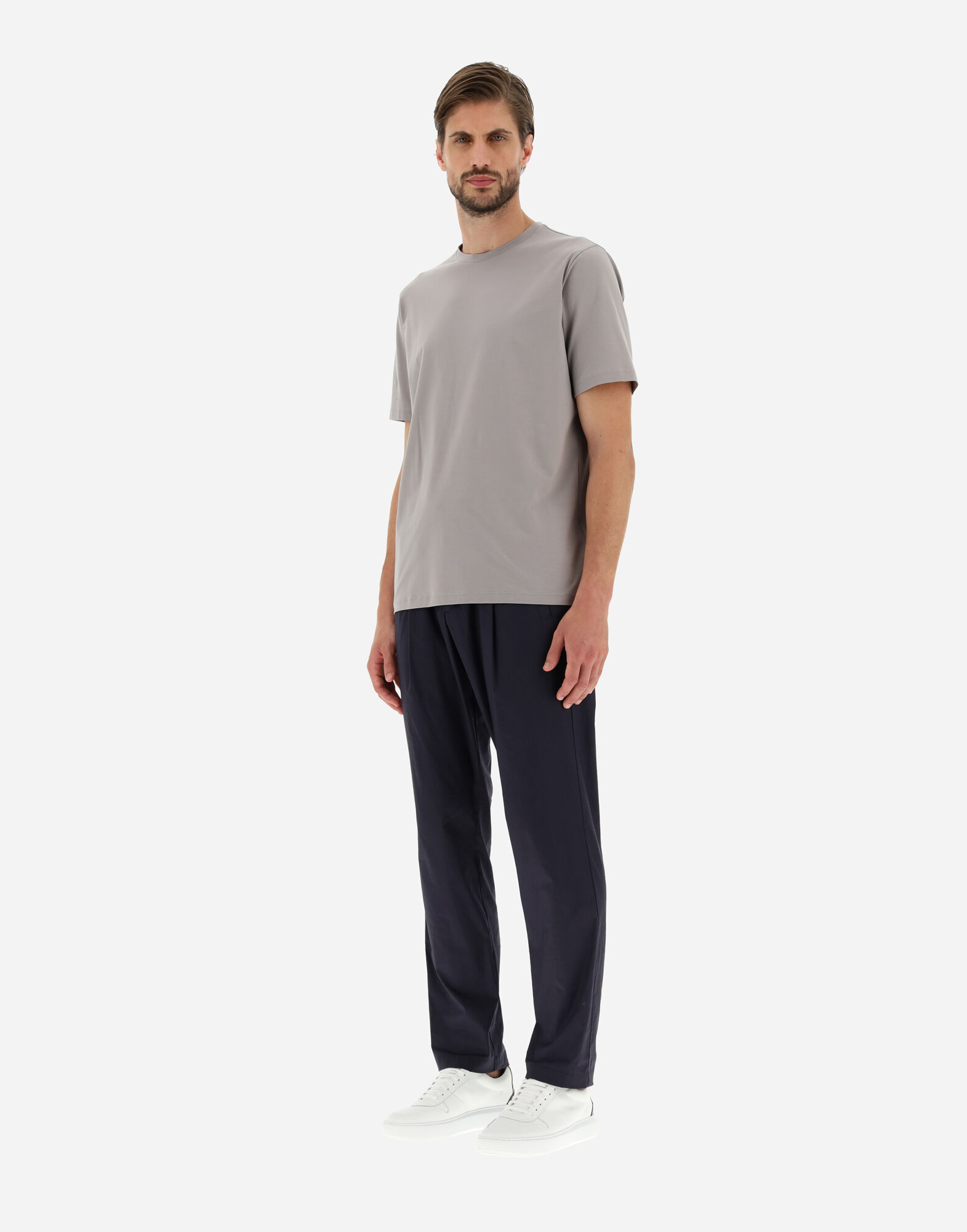 SUPERFINE?COTTON STRETCH T-SHIRT