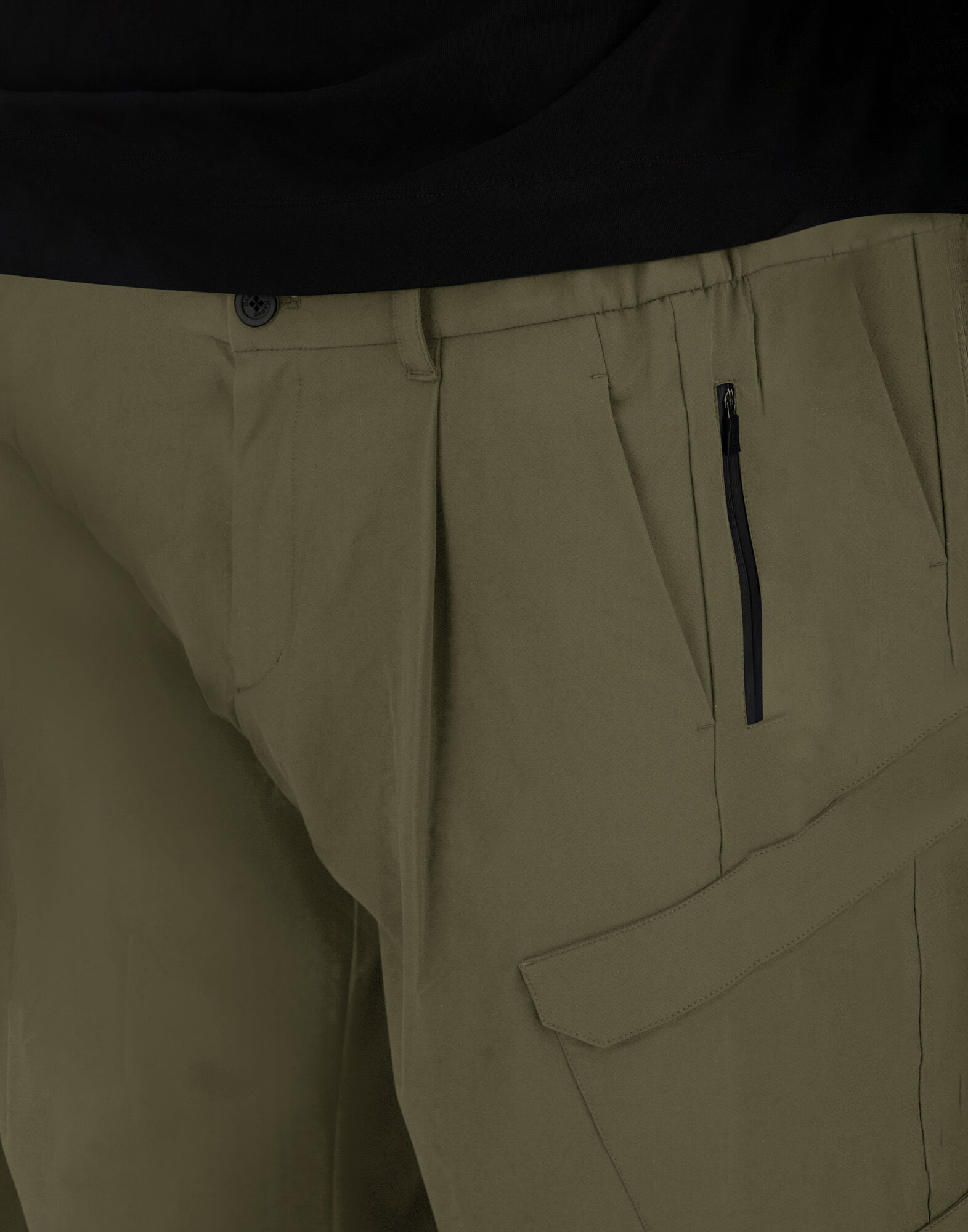 LIGHT COMFORT STRETCH WOVEN CARGO TROUSERS