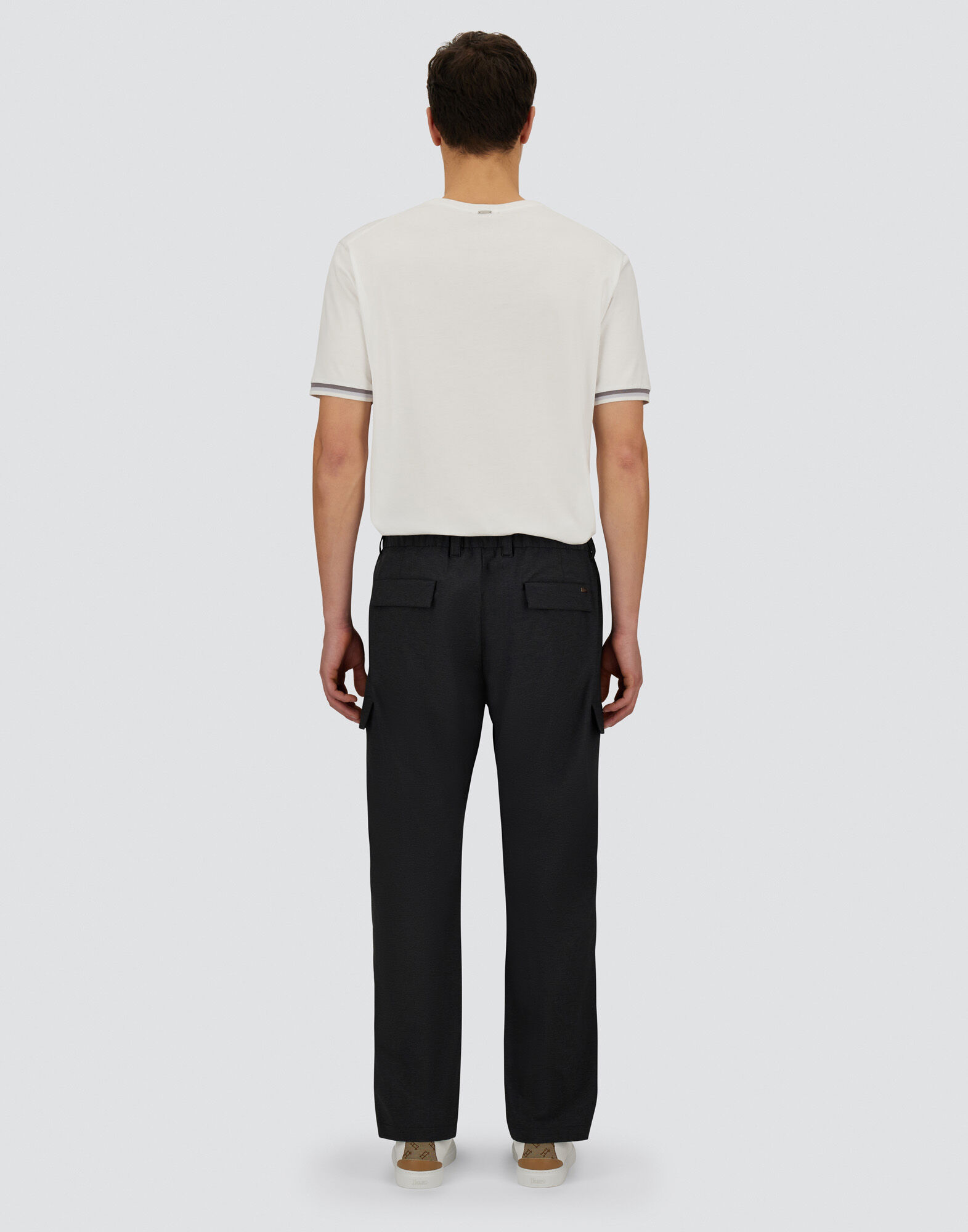 RESORT CARGO TROUSERS IN NYLON COMFORT STRETCH