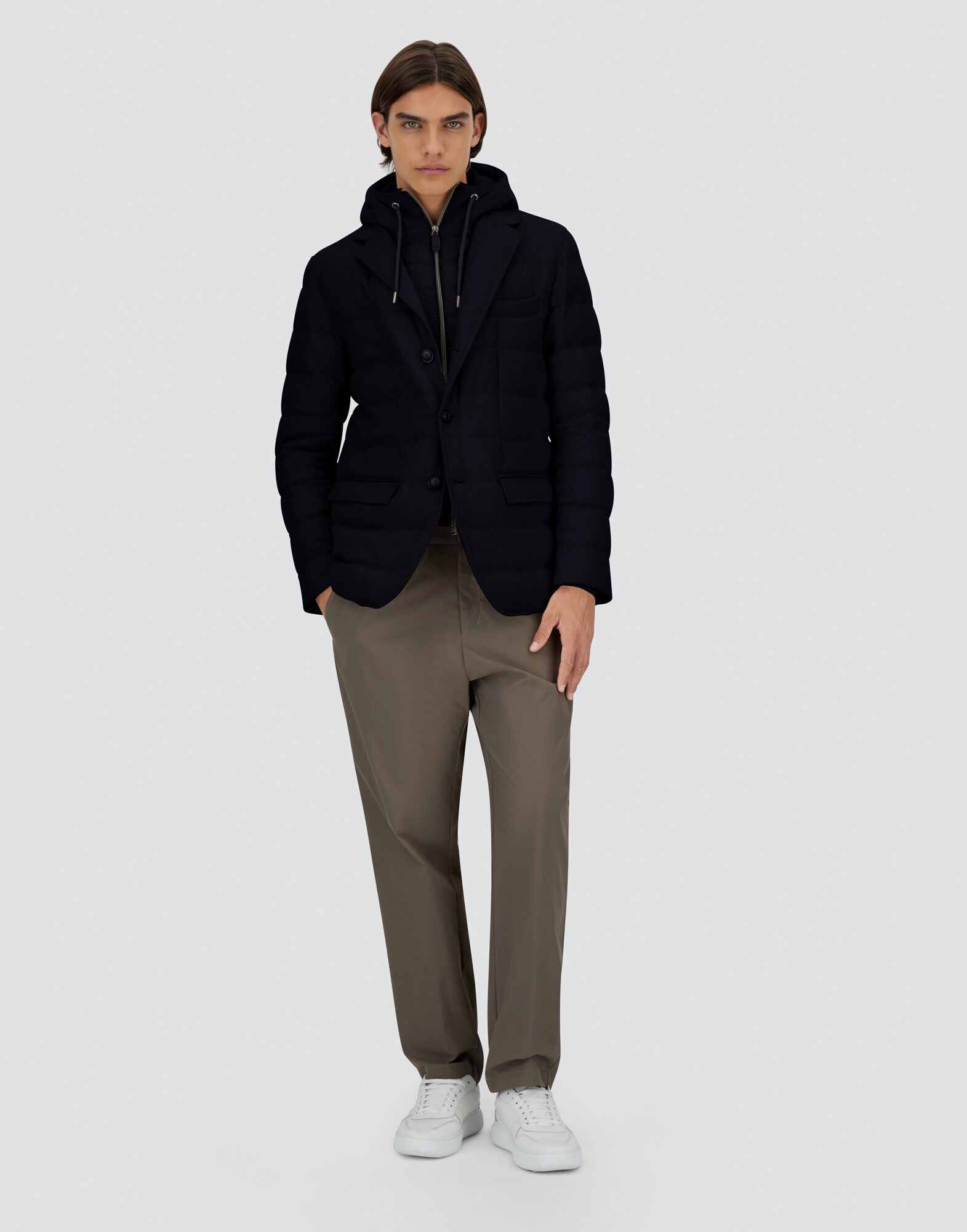 SILK CASHMERE BLAZER
