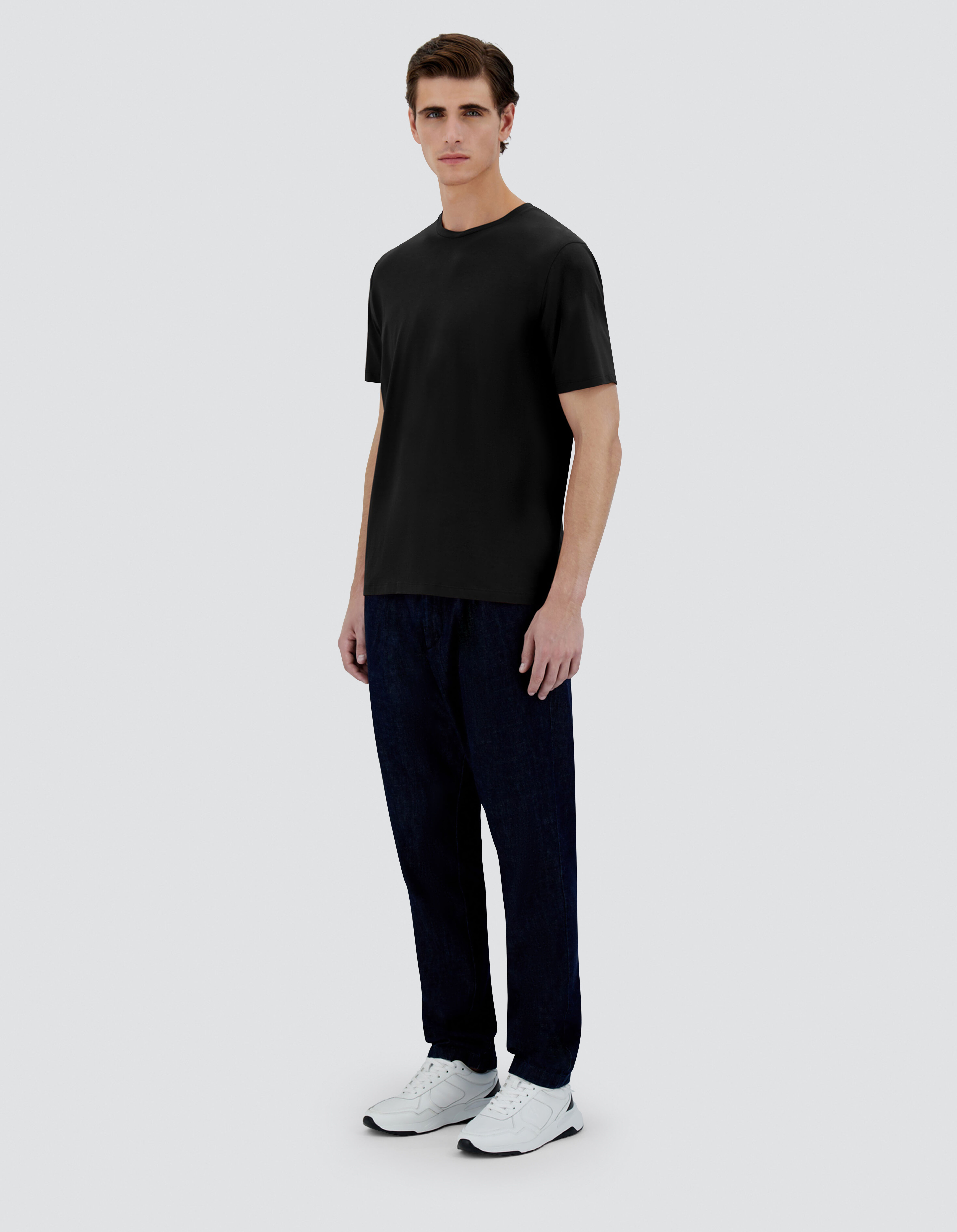 JERSEY CREPE T-SHIRT