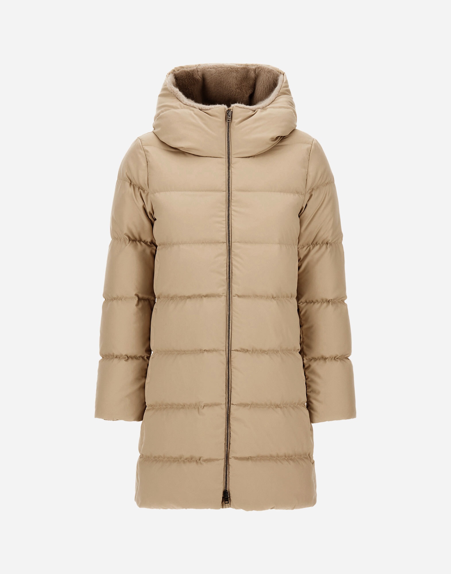 A-SHAPE JACKET IN ARENDELLE AND NEW LADY FAUX FUR
