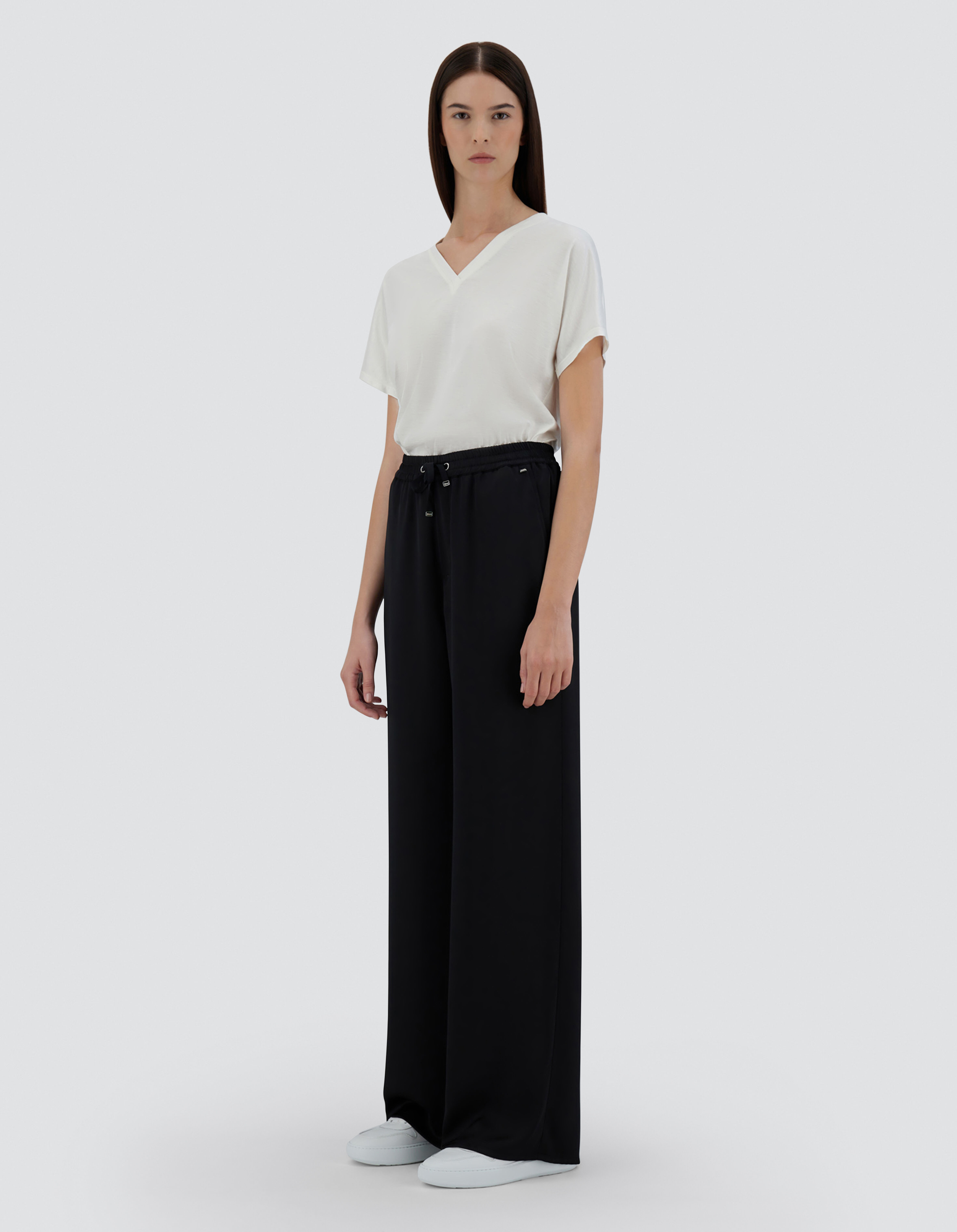 SATIN TROUSERS