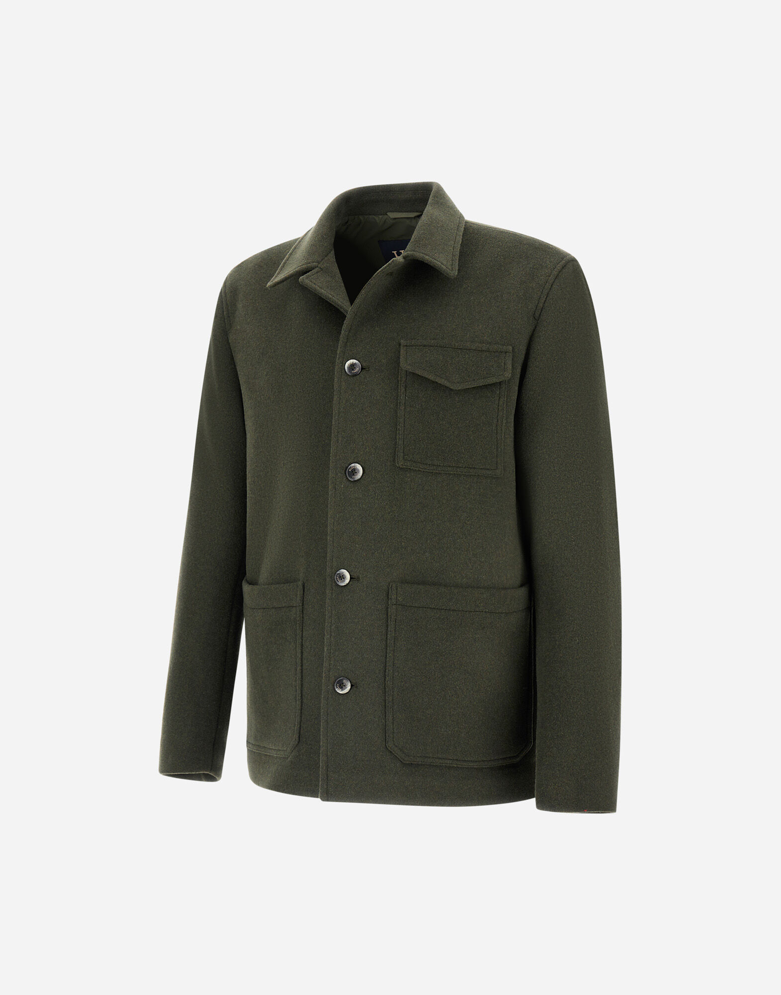FIELD JACKET IN SOFT RECYCLED WOOL