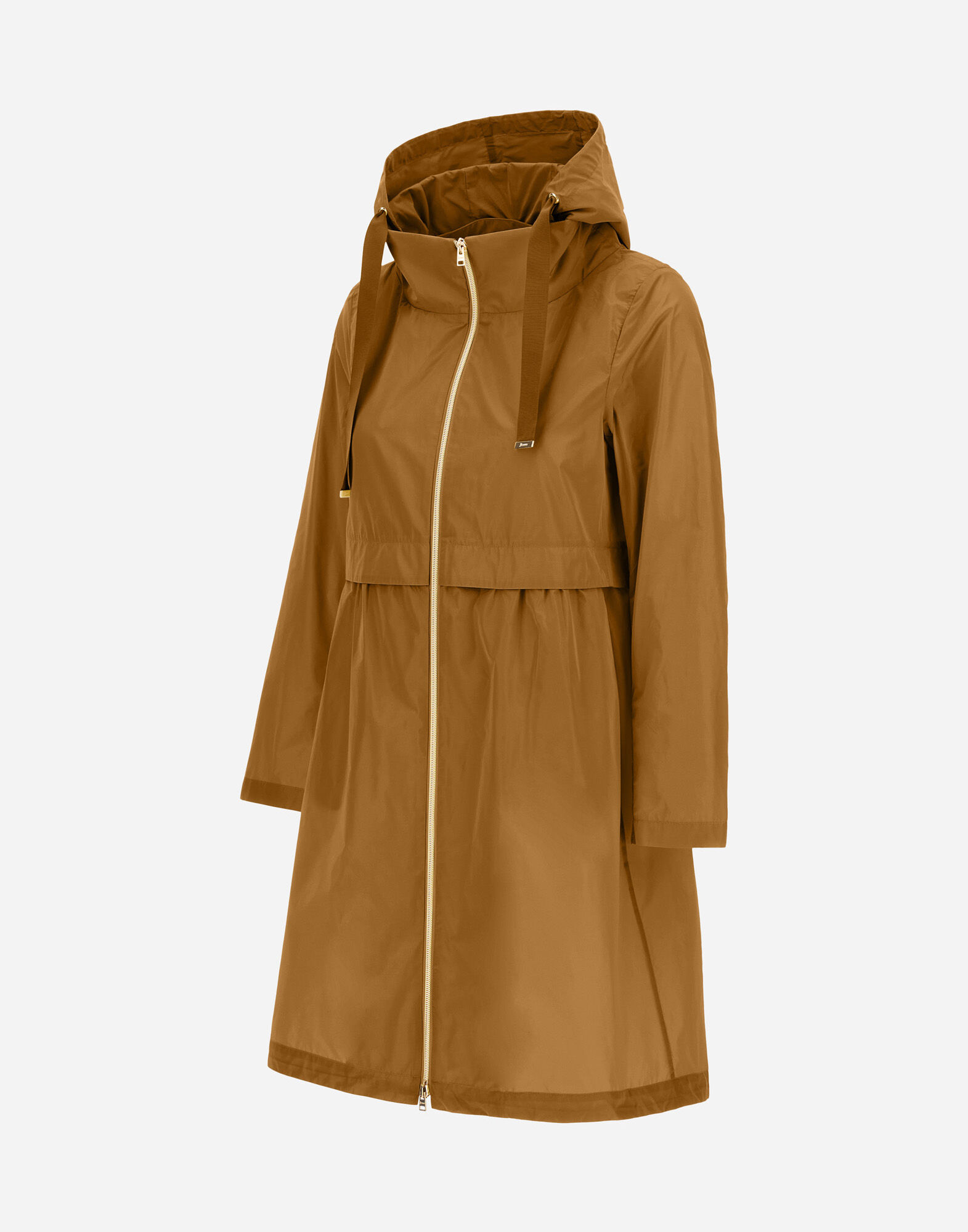 NEW TECHNO TAFFETA LONG PARKA