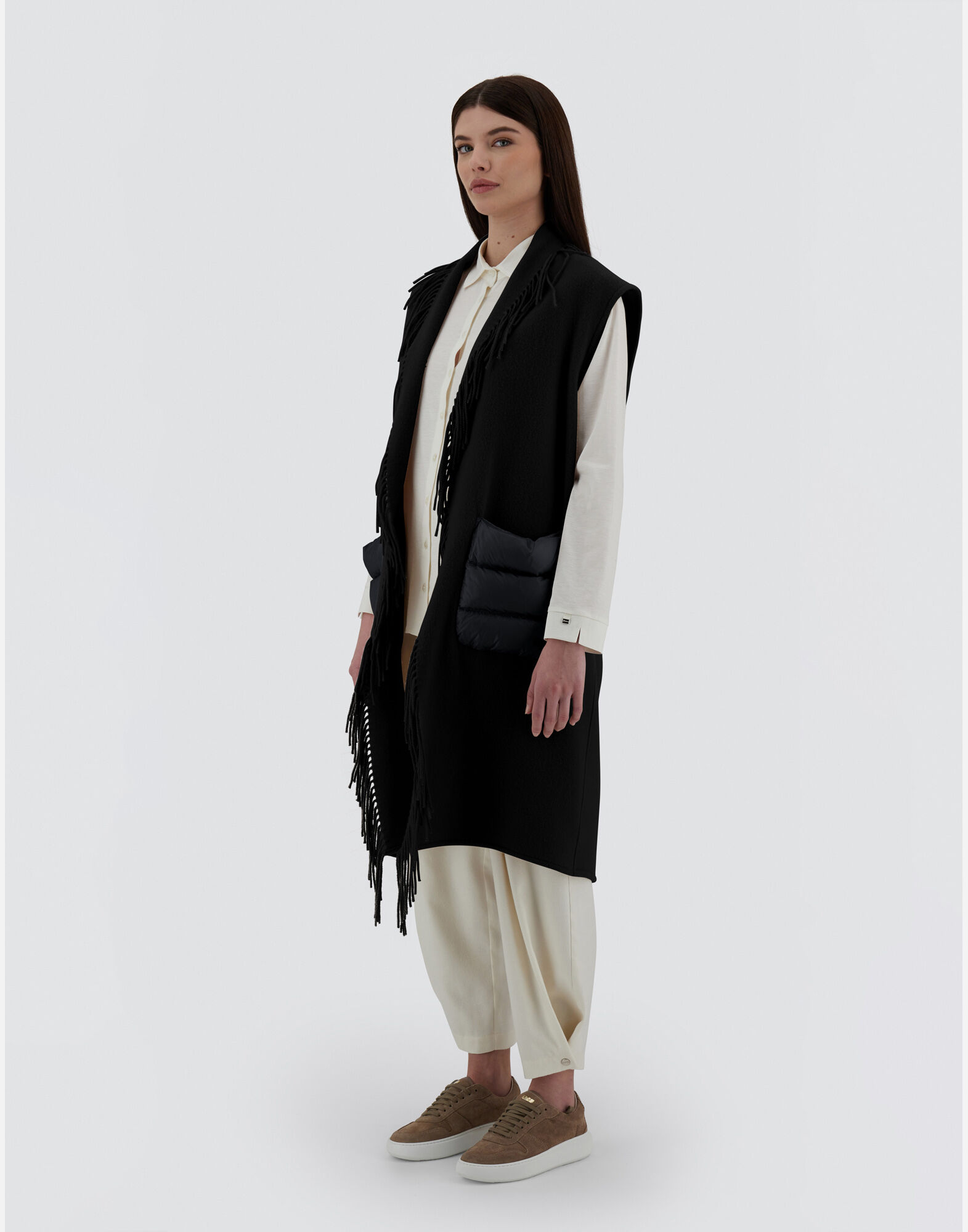 RESORT WAISTCOAT IN WARMY & NYLON ULTRALIGHT